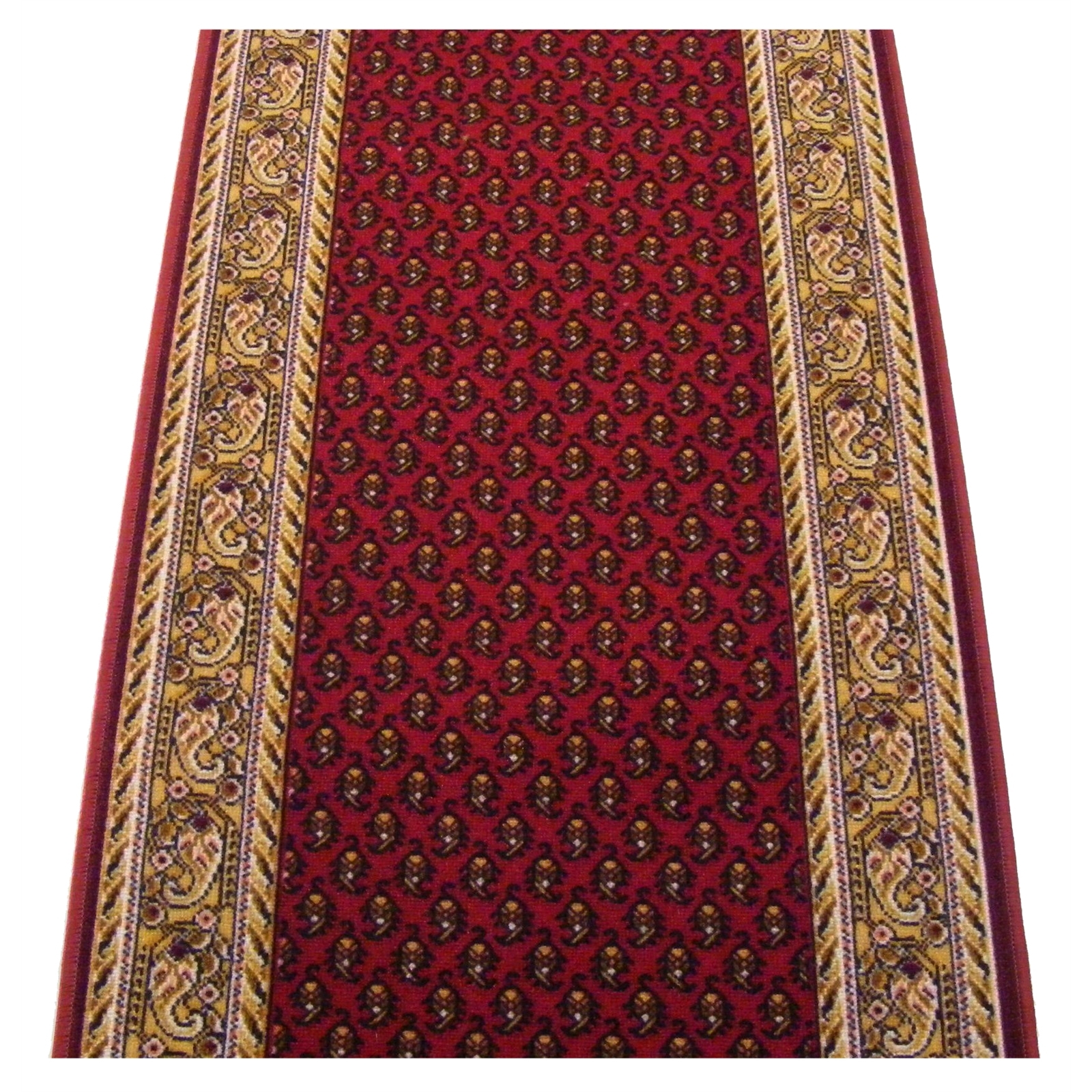 Ideal DIY 67cm Inca Printed Red Carpet Runner - Linear Metre