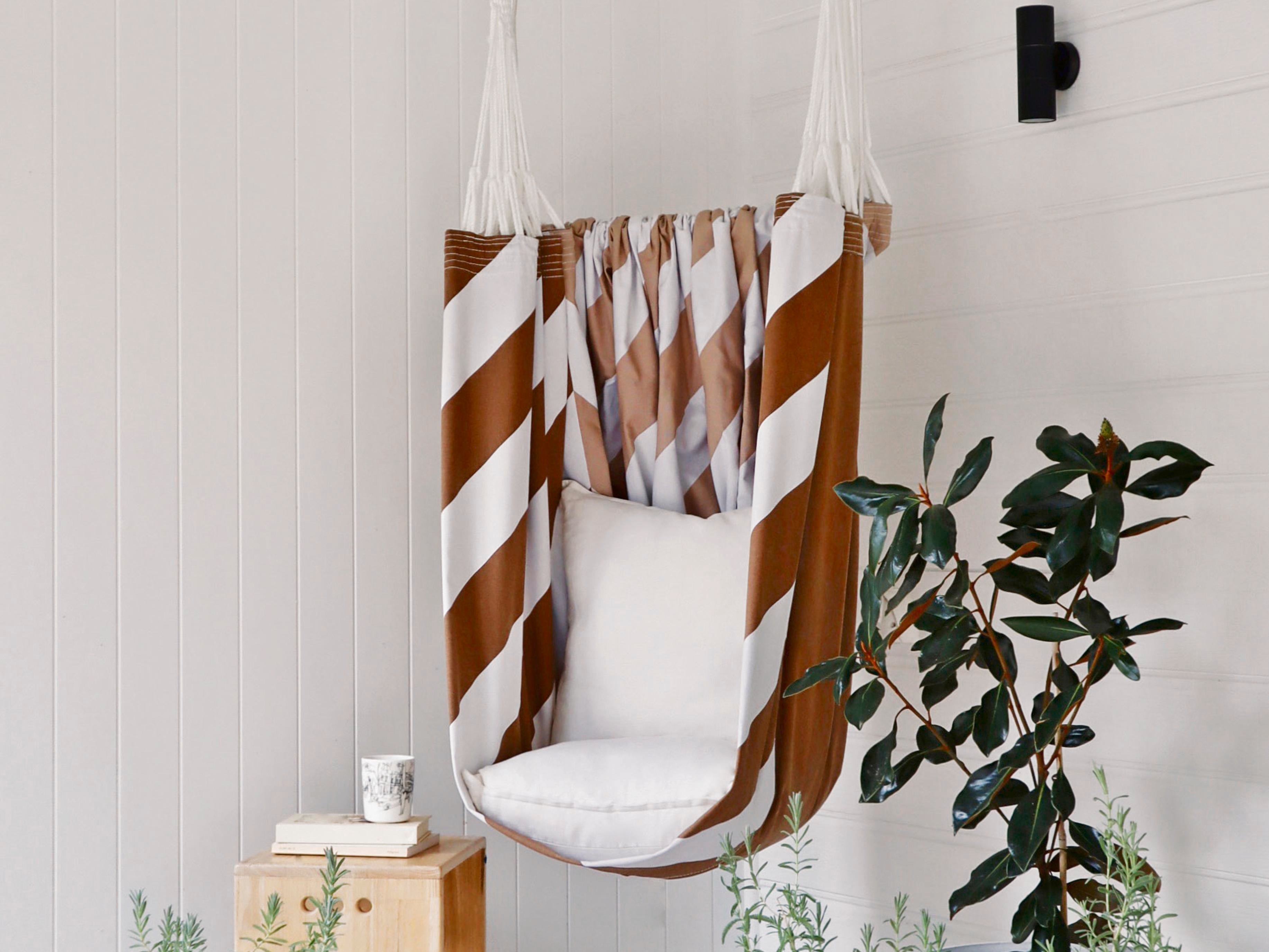 Homemade swing online chair