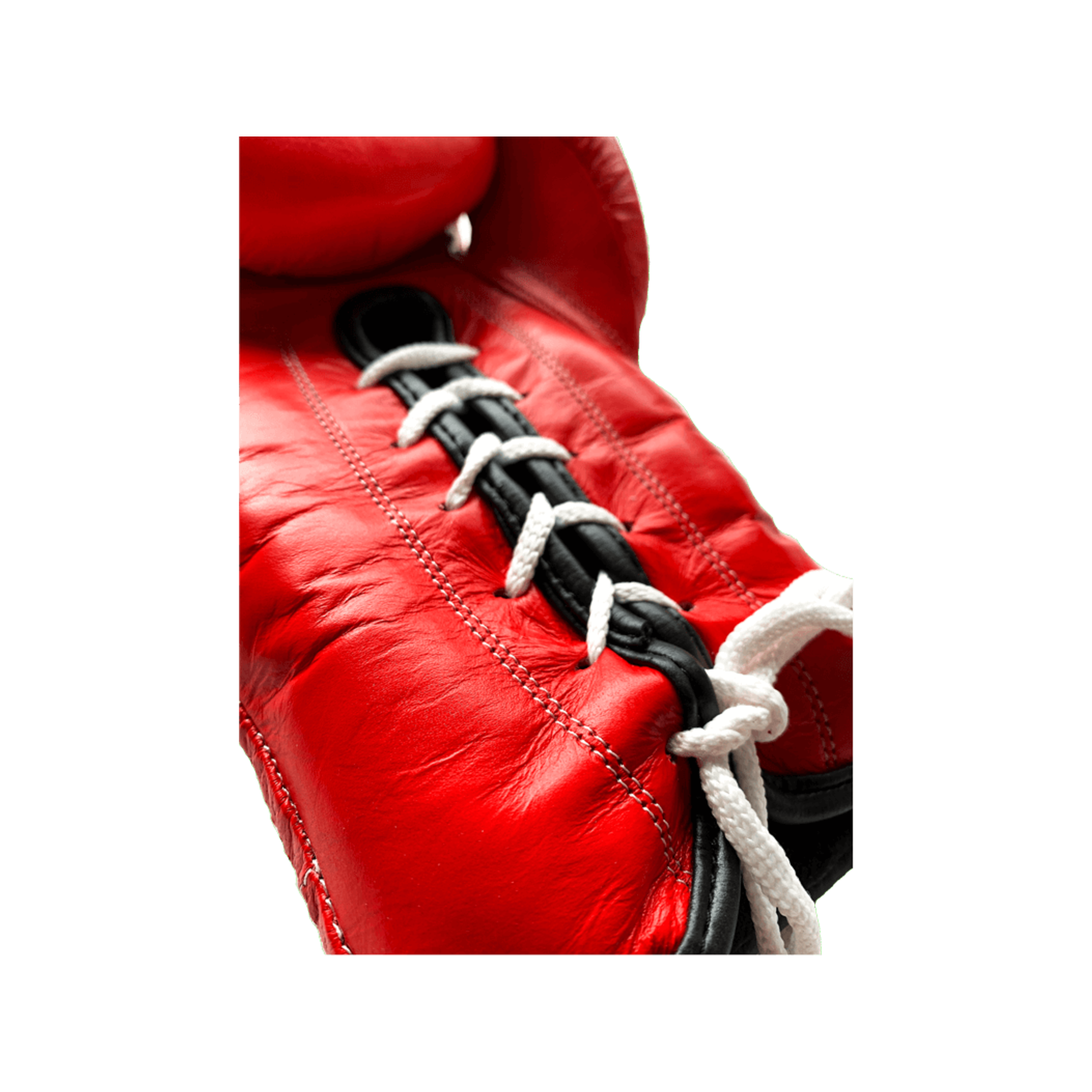 Red Laceup Leather Boxing Glove 8oz Bunnings Australia