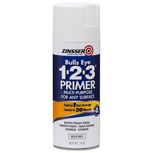 Zinsser 369g White 1.2.3 Primer Spray Bunnings New Zealand