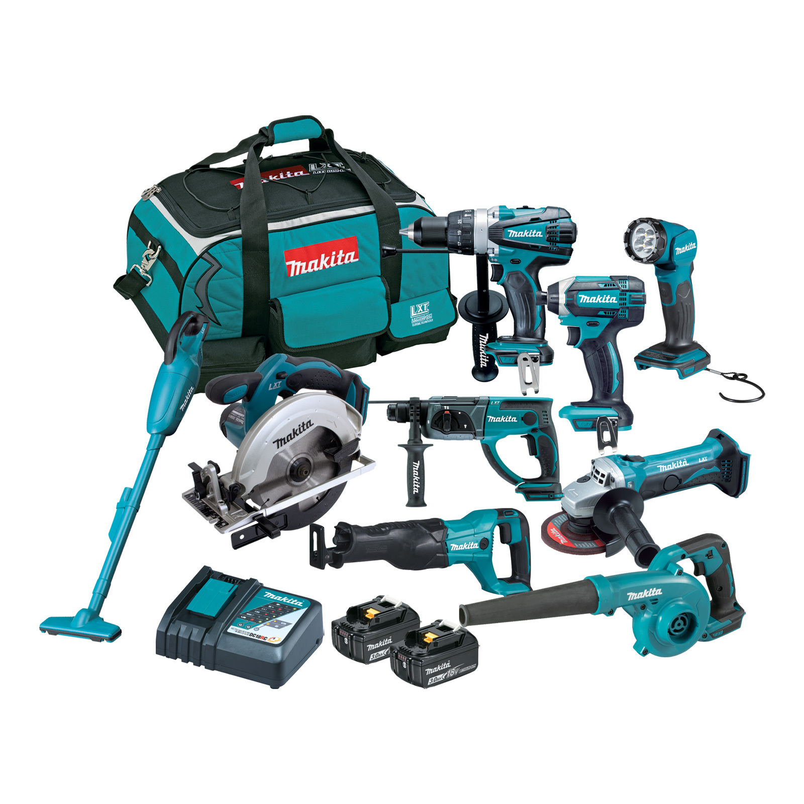 Makita 18V 9 Piece Combo Kit Bunnings Australia