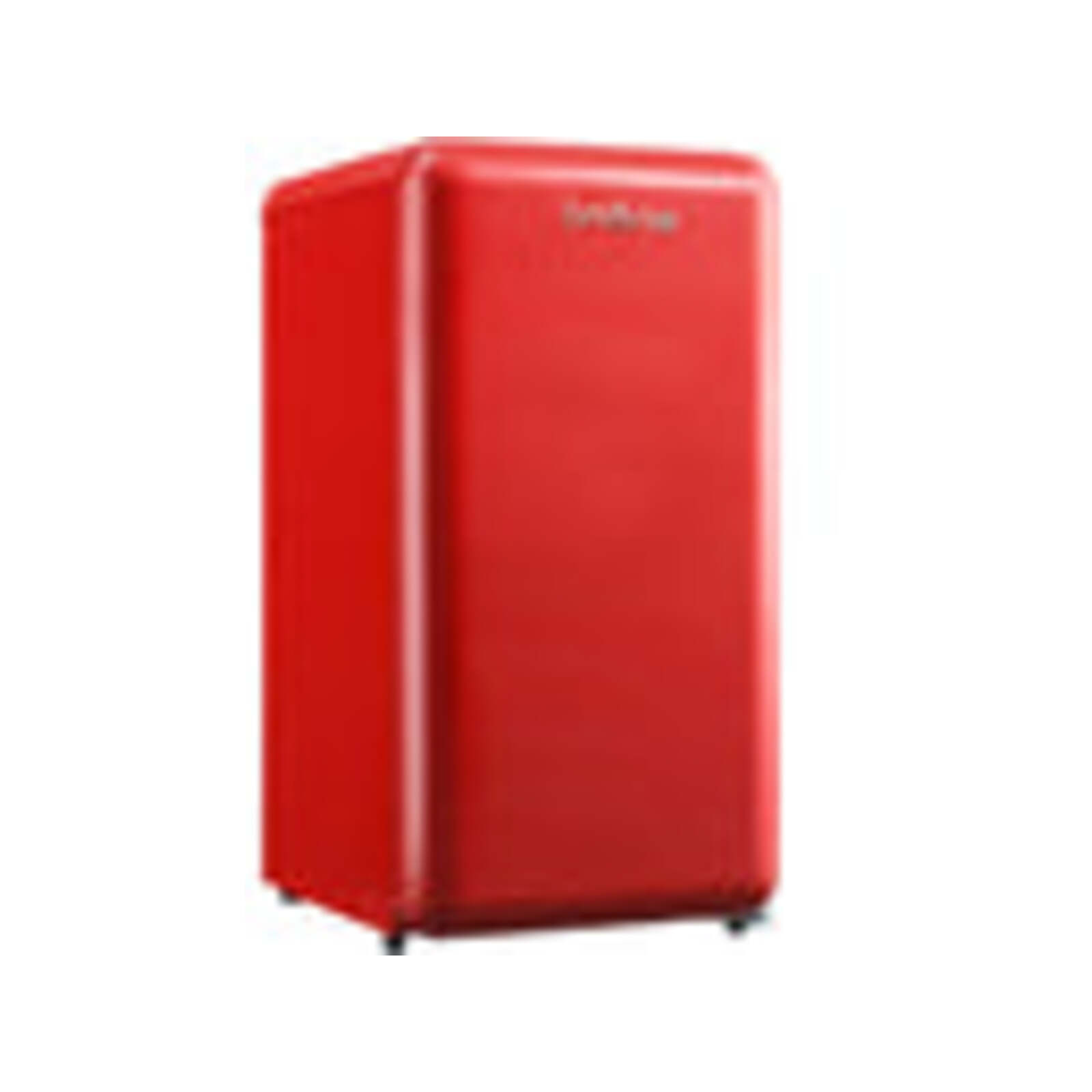 Tignes 91L Red Retro Mini Fridge with BuiltIn Freezer Compartment
