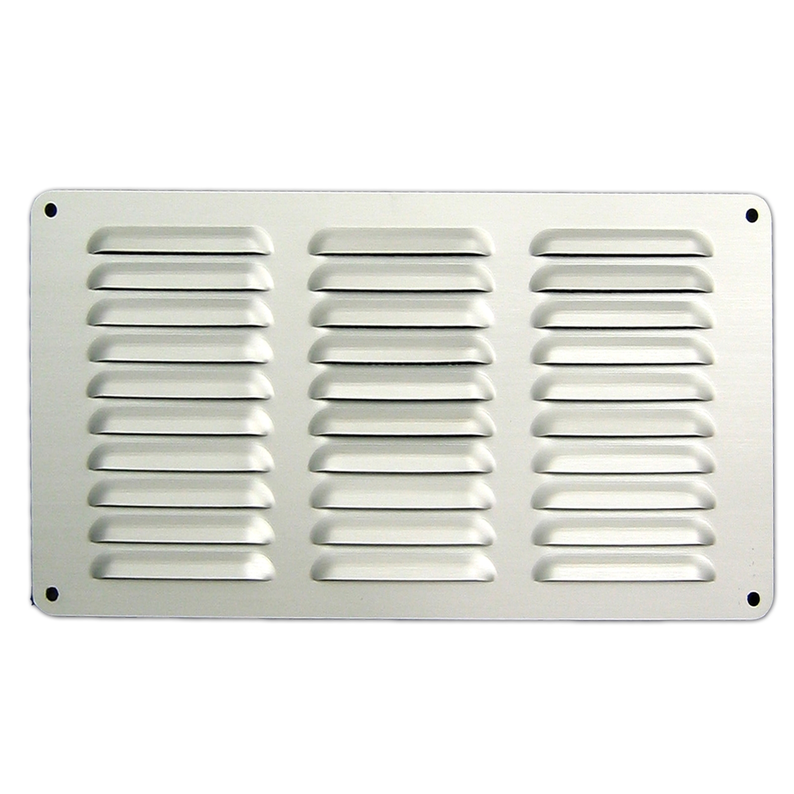 Haron 300 x 150mm Silver Aluminium Pressed Wall Vent - Bunnings Australia