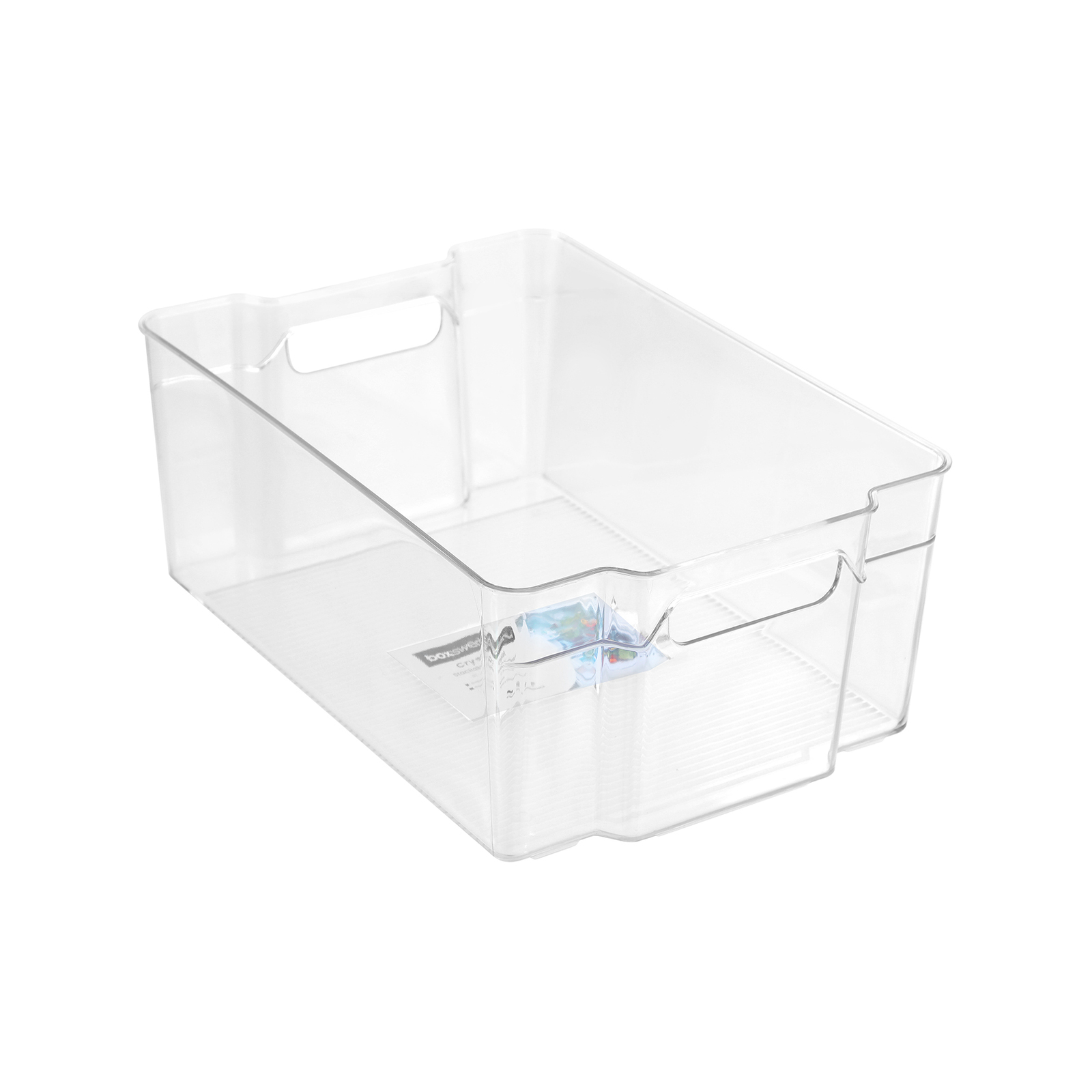 Boxsweden 37 x 26 x 10cm Crystal Stack Storage Basket Bunnings New