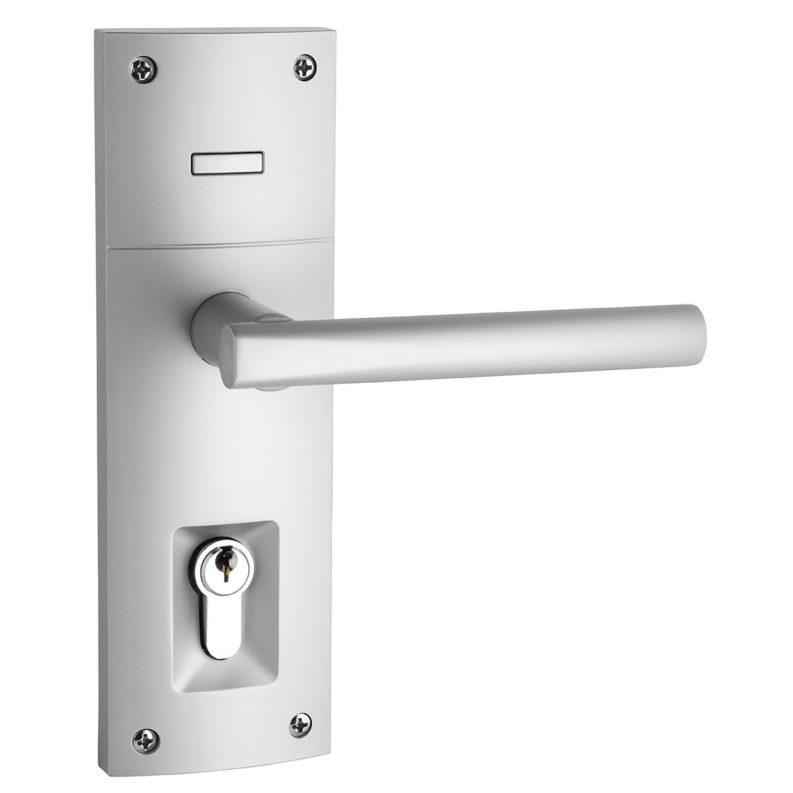 Gainsborough Satin Chrome Trilock Contemporary Align Double Cylinder