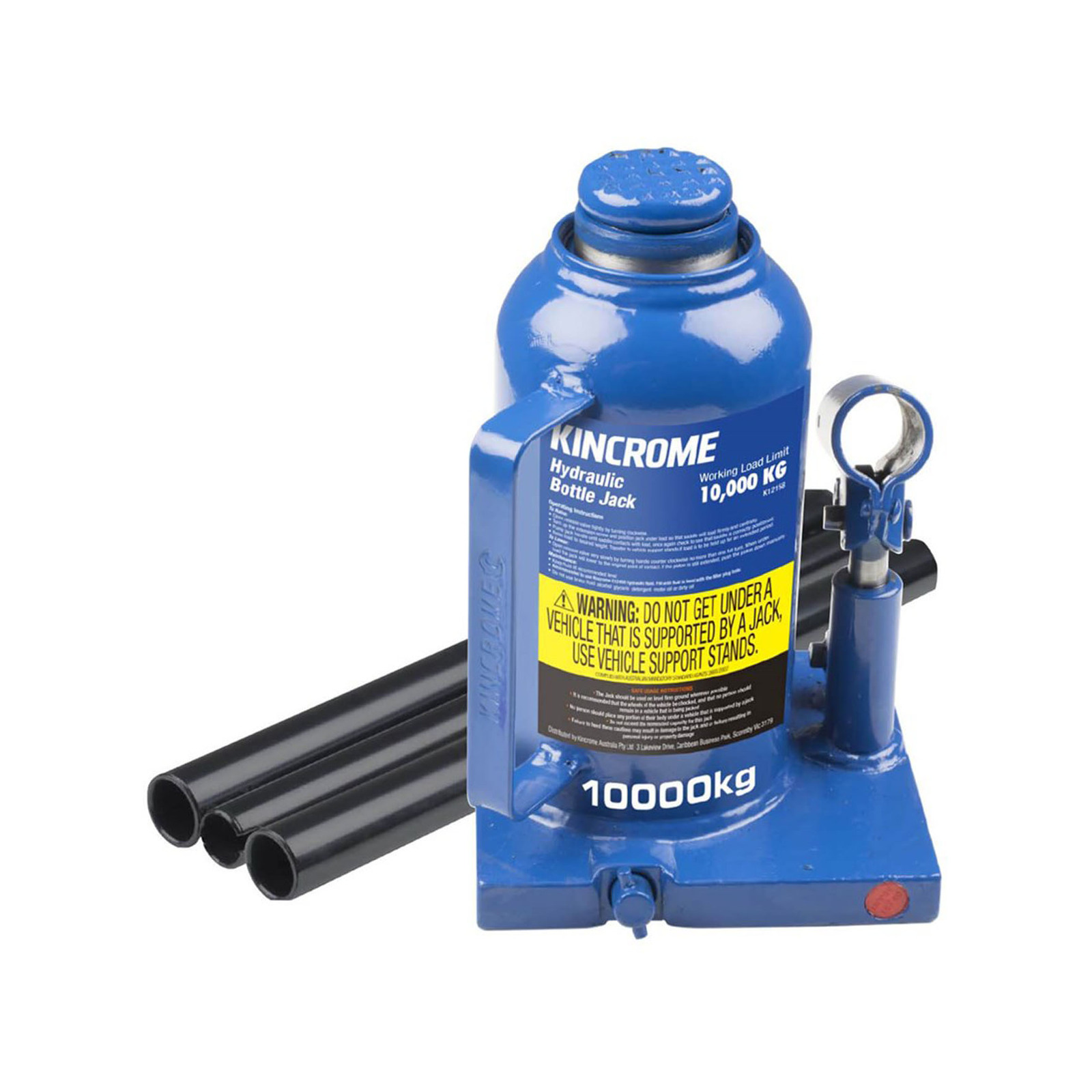 Kincrome 10,000kg Hydraulic Squat Bottle Jack - Bunnings Australia