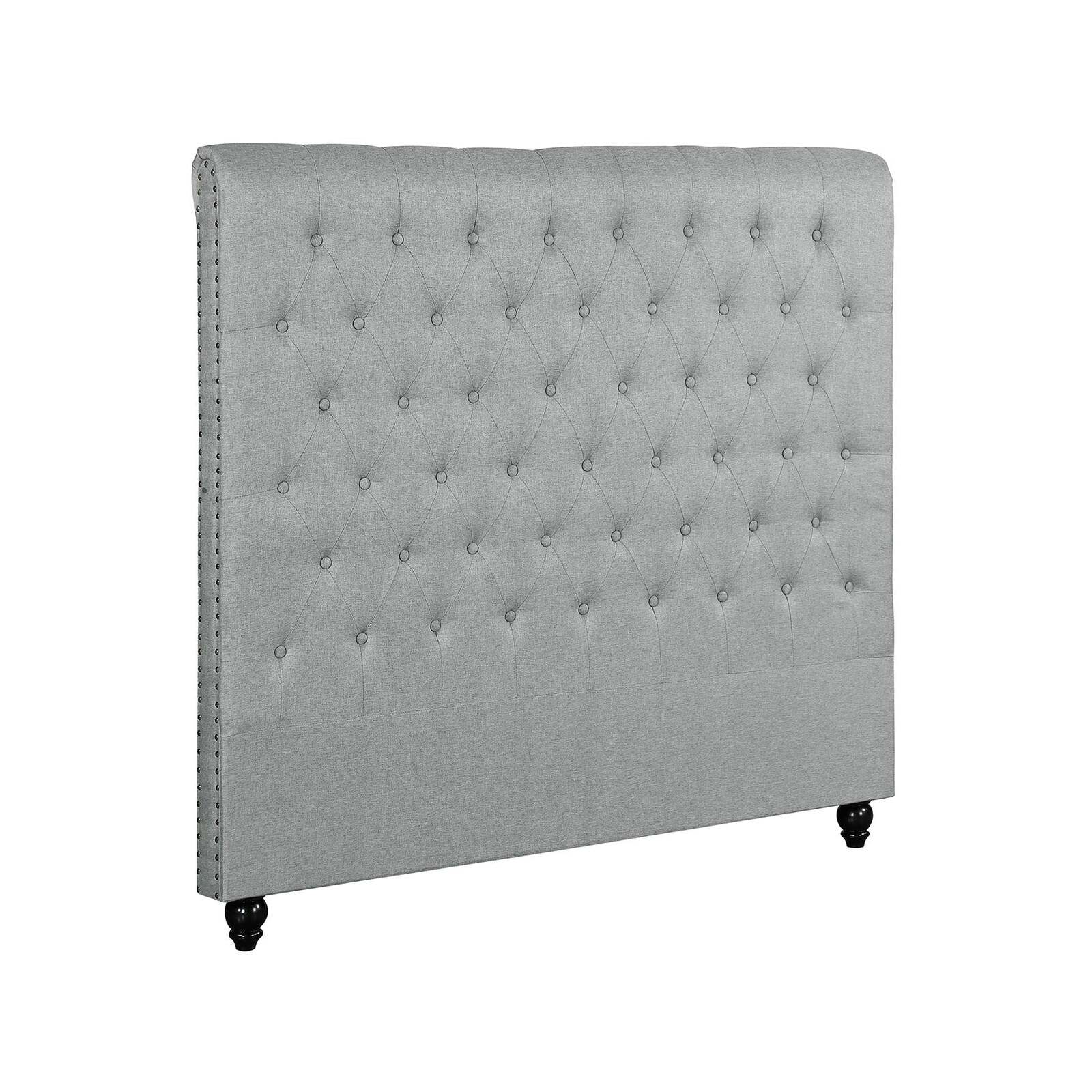 Foret Bed Head King Size Upholstered Headboard Bedhead Frame Fabric