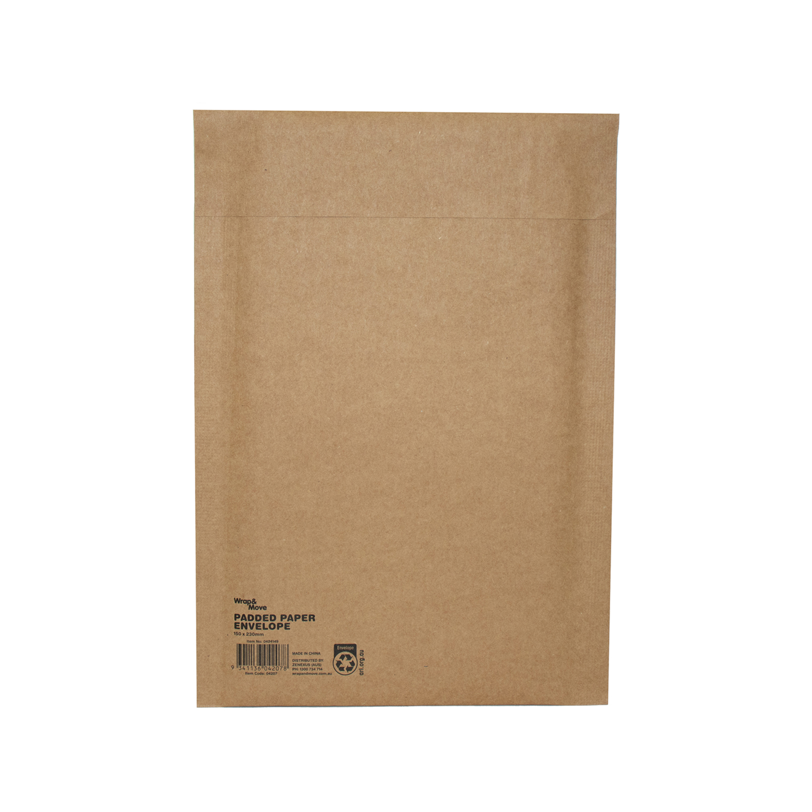 Wrap & Move 150 x 230mm Padded Paper Envelope - Bunnings Australia