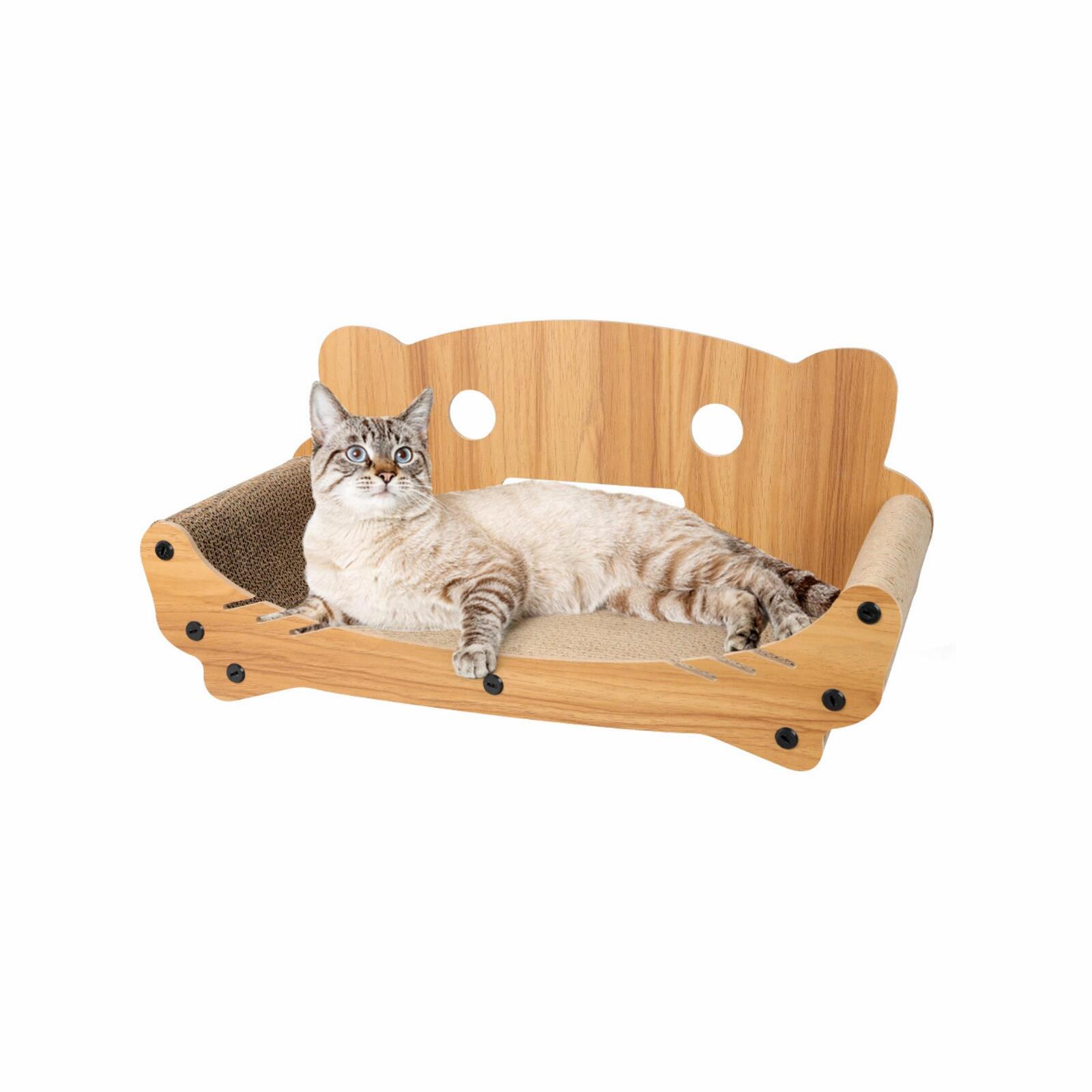 PaWz Cat Kitten Claw Scratching Board Post Scratcher Corrugated