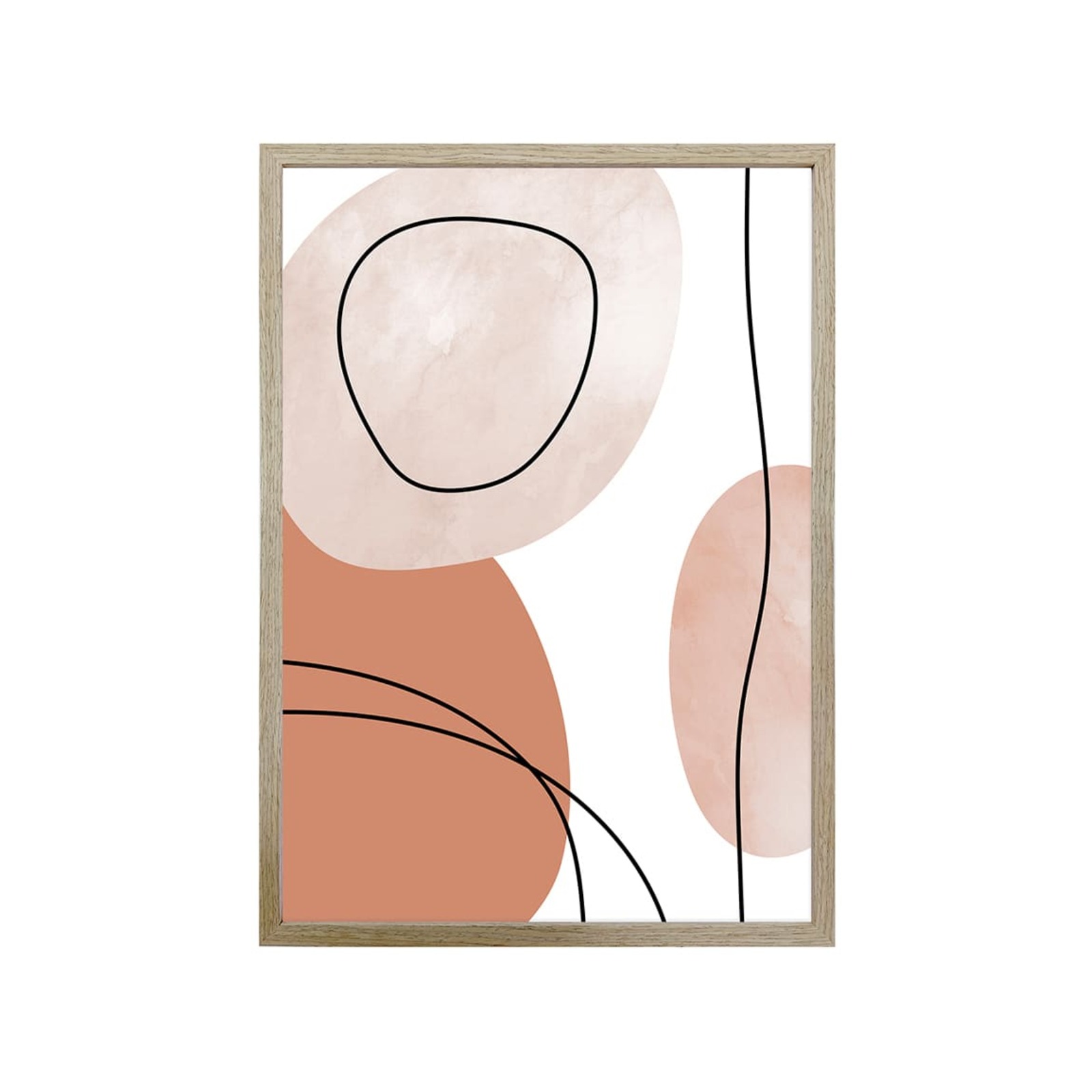 Willow & Silk Indoor Abstract Framed Print Wall Art Bunnings Australia