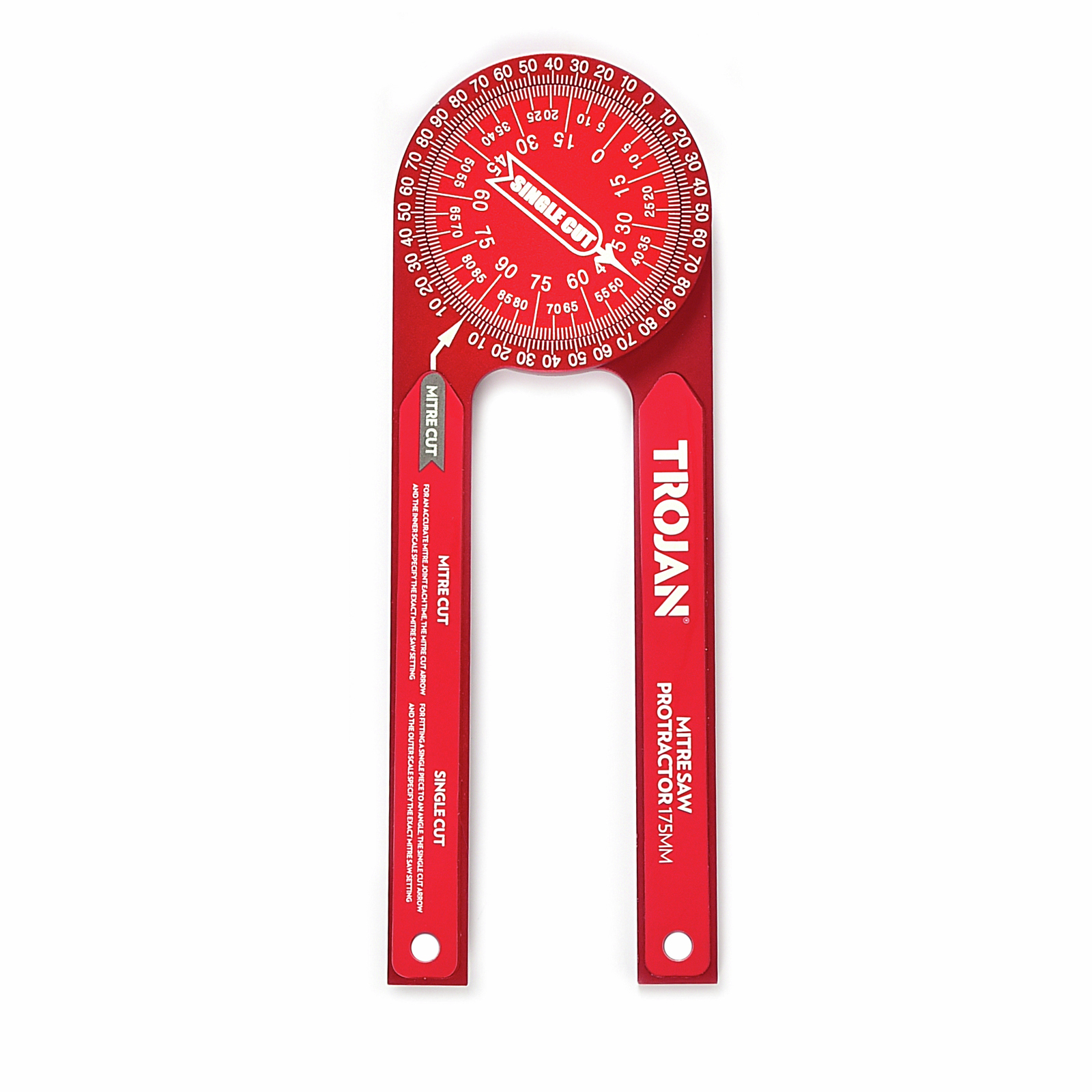 Trojan 175mm Mitre Saw Protractor Bunnings Australia