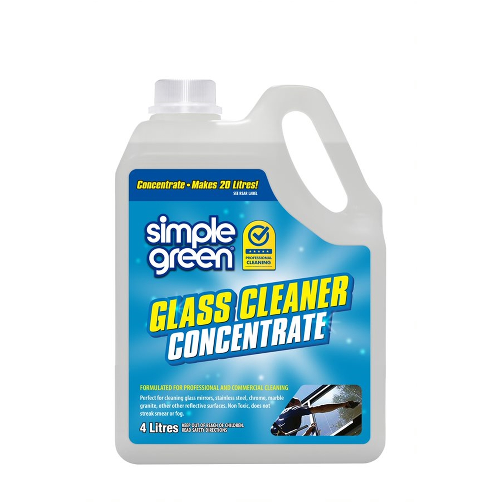 Simple Green 4l Pro Grade Glass Cleaner Concentrate Bunnings Australia 2462