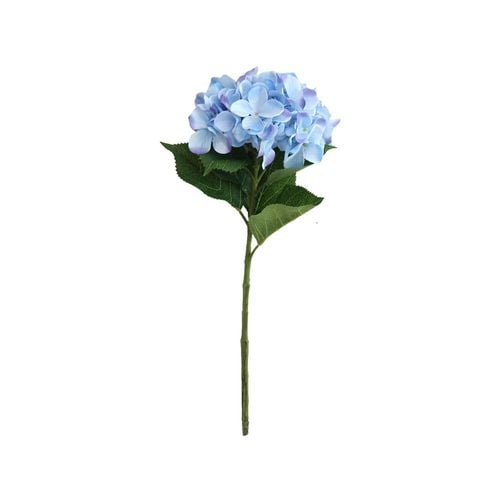 65cm Blue Hydrangea Artificial Flower Bunnings Australia