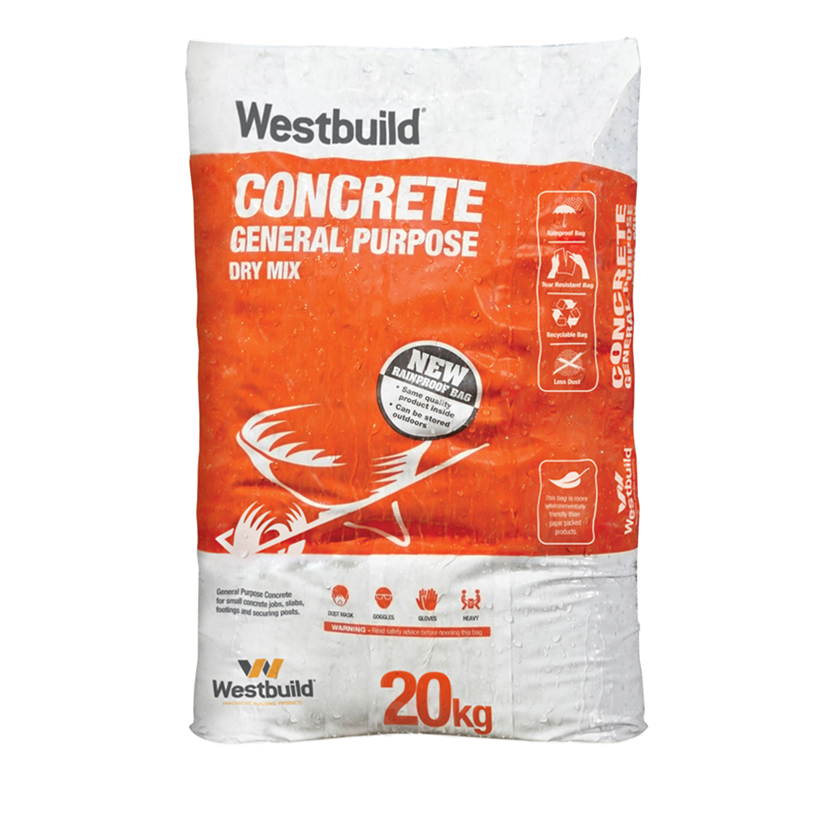 Westbuild 20kg General Purpose Dry Mix Concrete - Bunnings Australia