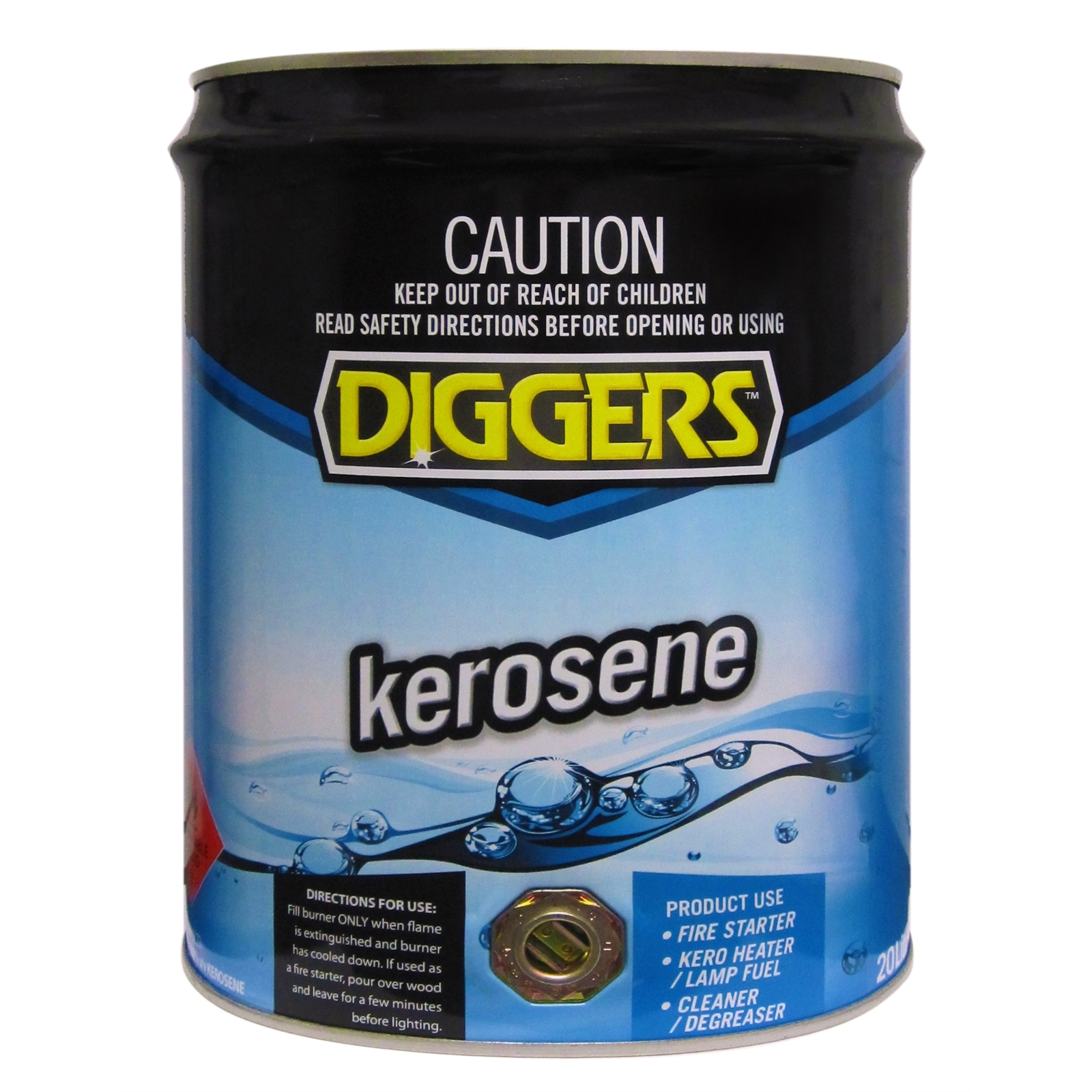 DIGGERS™ 20L Household Kerosene - Bunnings Australia