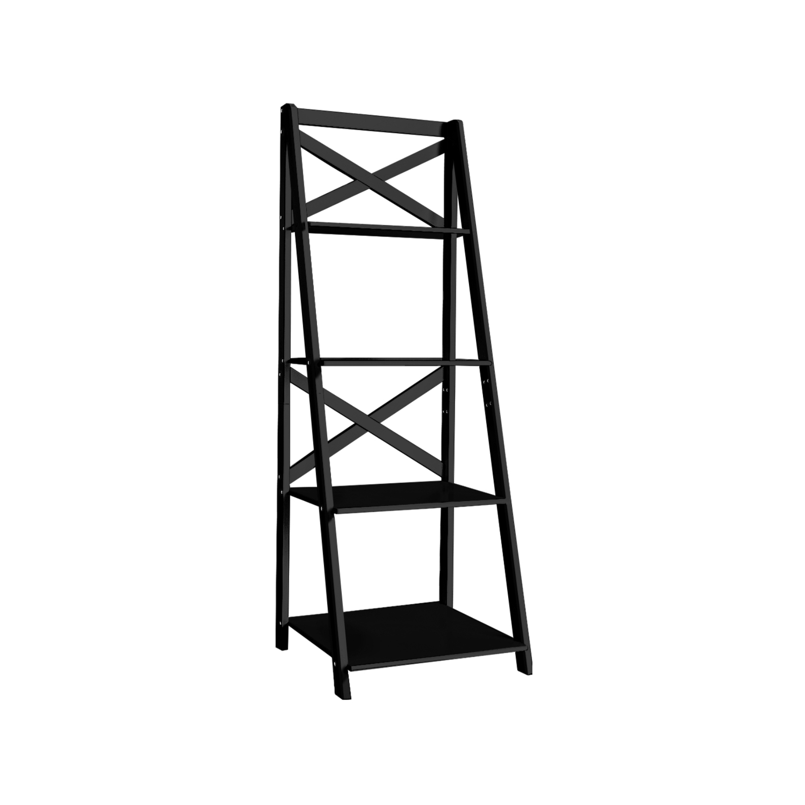 Costway 4-Tier Ladder Shelf Display Storage Bookshelf - Bunnings Australia
