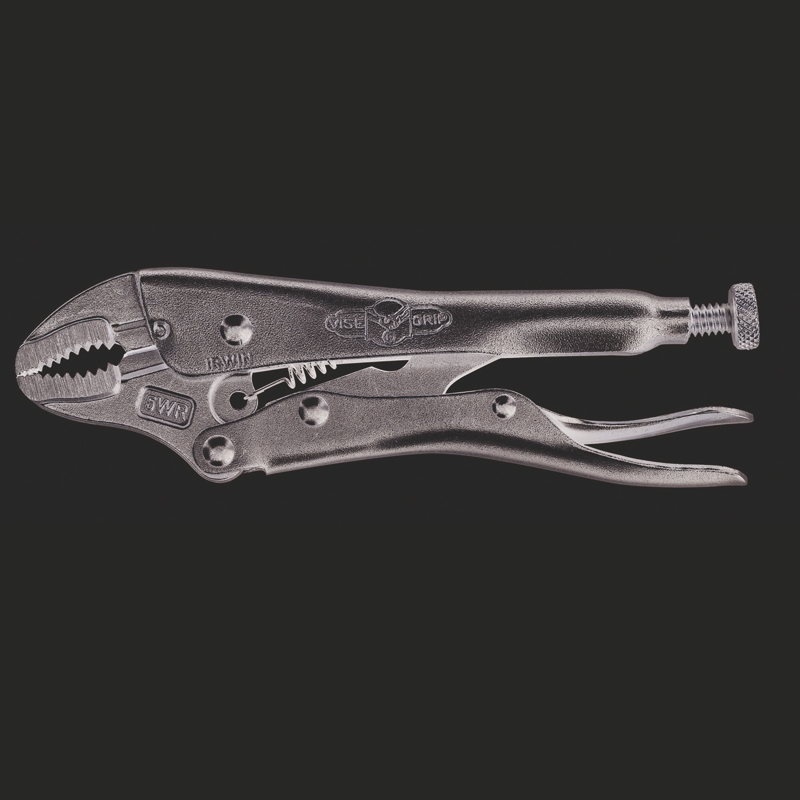 Irwin 125mm Curved Jaw Locking Plier With Wire Cutter Bunnings New