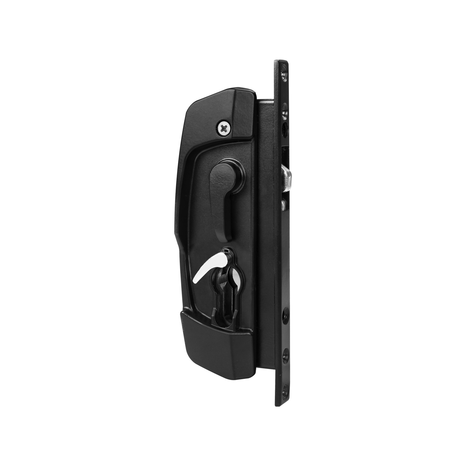 Rolltrak Black NonKeyed Sliding Screen Door Lock Bunnings Australia