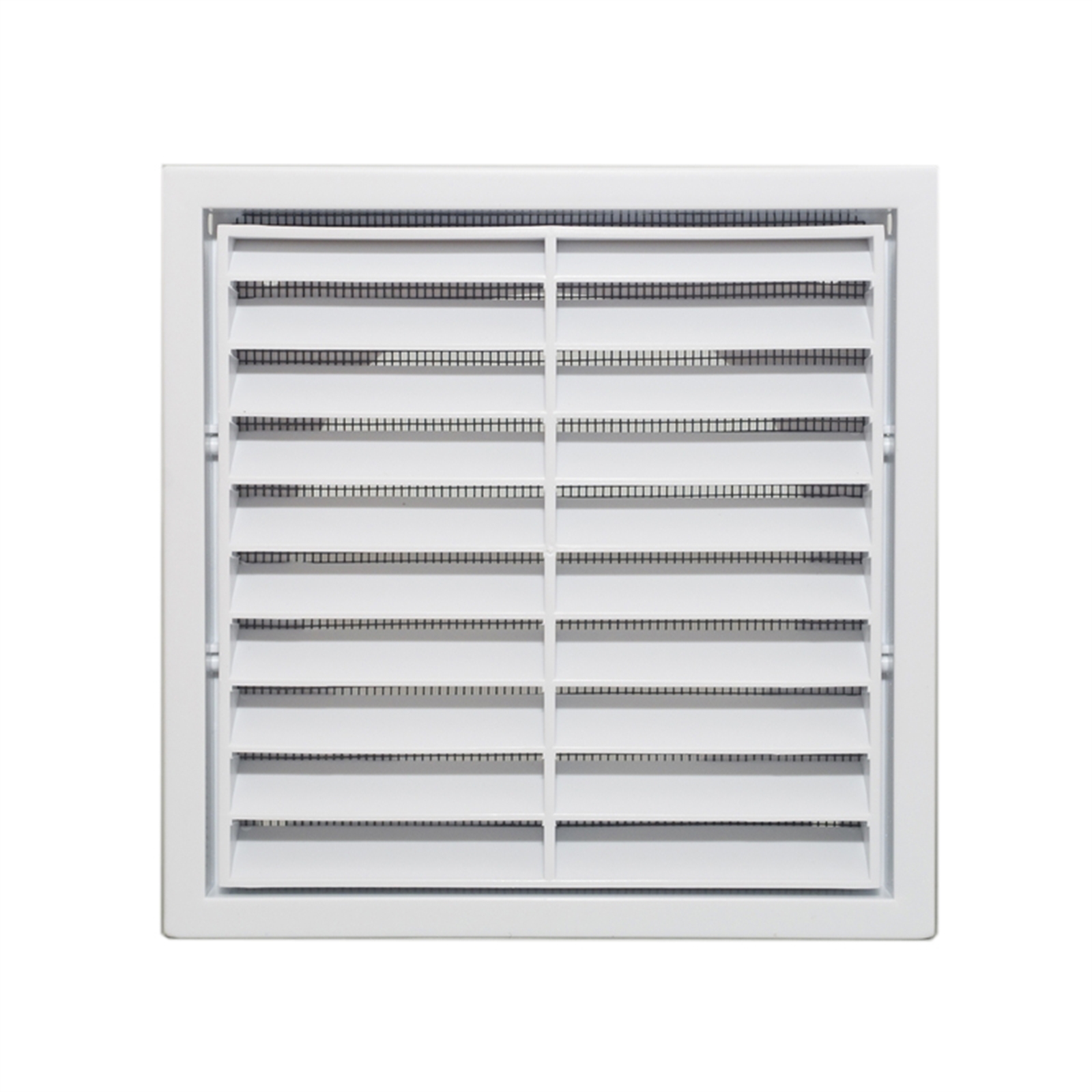 Builders Edge 100mm White Grill Vent with Insect Screen - Bunnings Australia