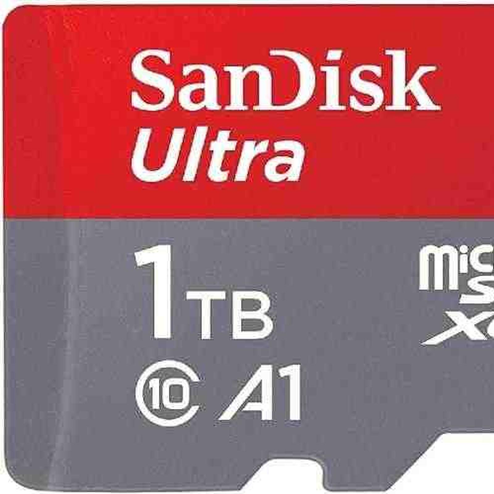 SanDisk 1TB Ultra Micro SDXC 140Mb/s Class 10 UHSI Micro SD Card