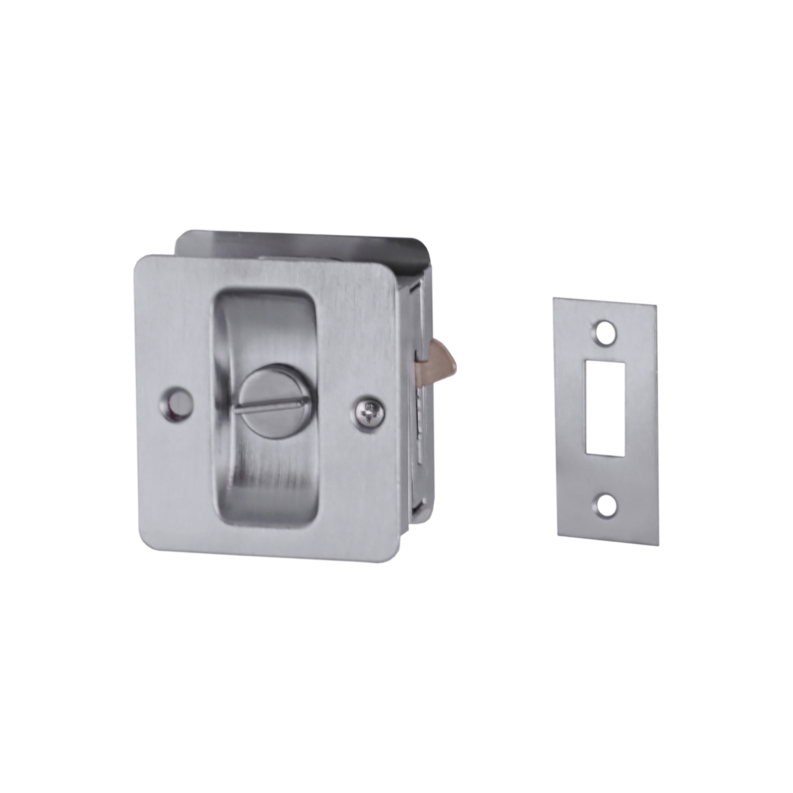 Schlage Satin Chrome Cavity Privacy Sliding Pull Door Lock Bunnings