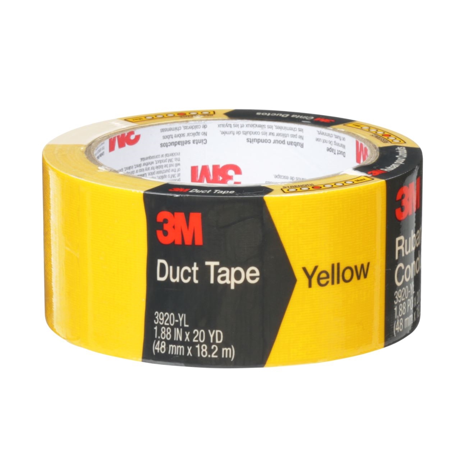 3M 48mm x 18.2m Yellow Duct Tape Bunnings Australia