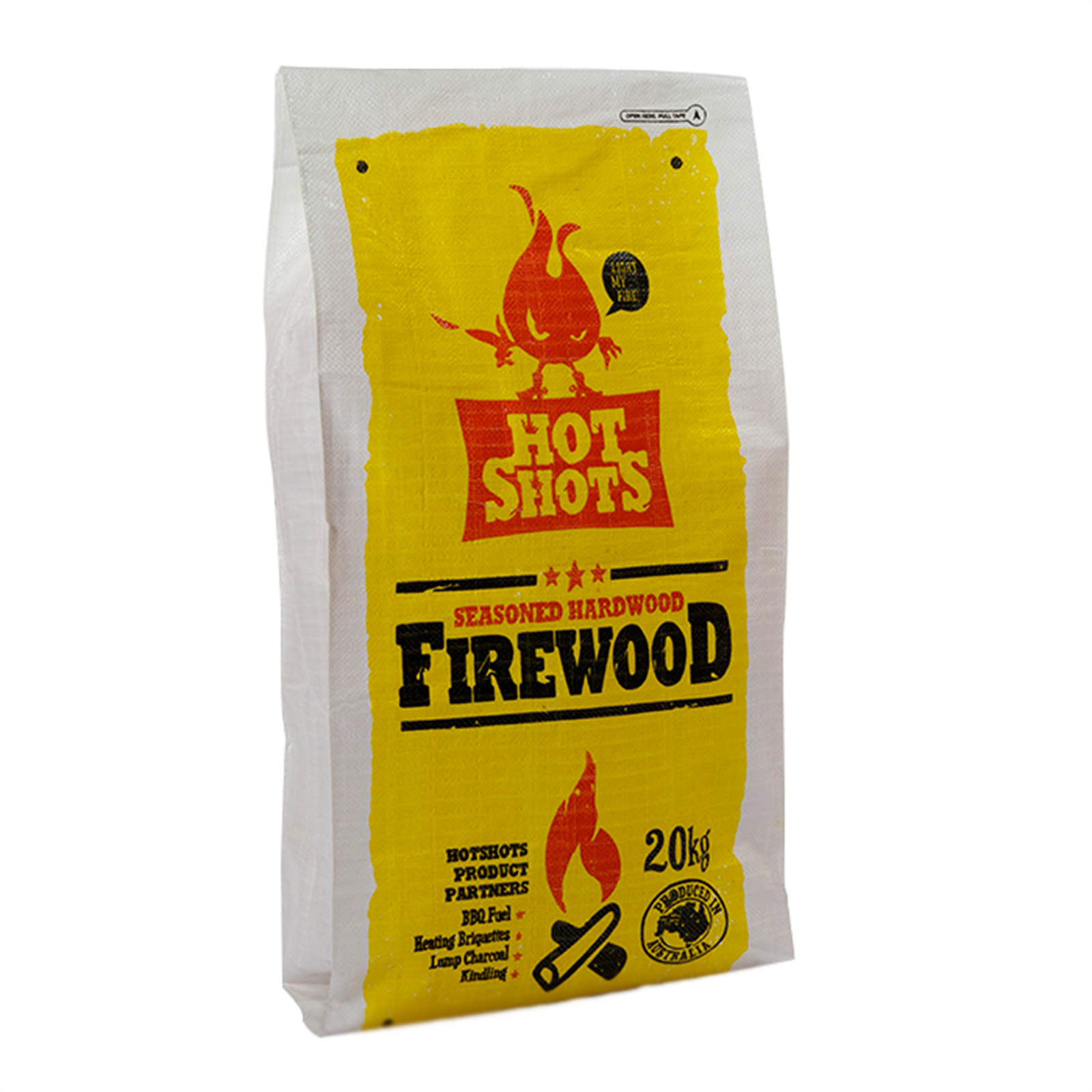 Hot Shots 20kg Firewood - Bunnings Australia