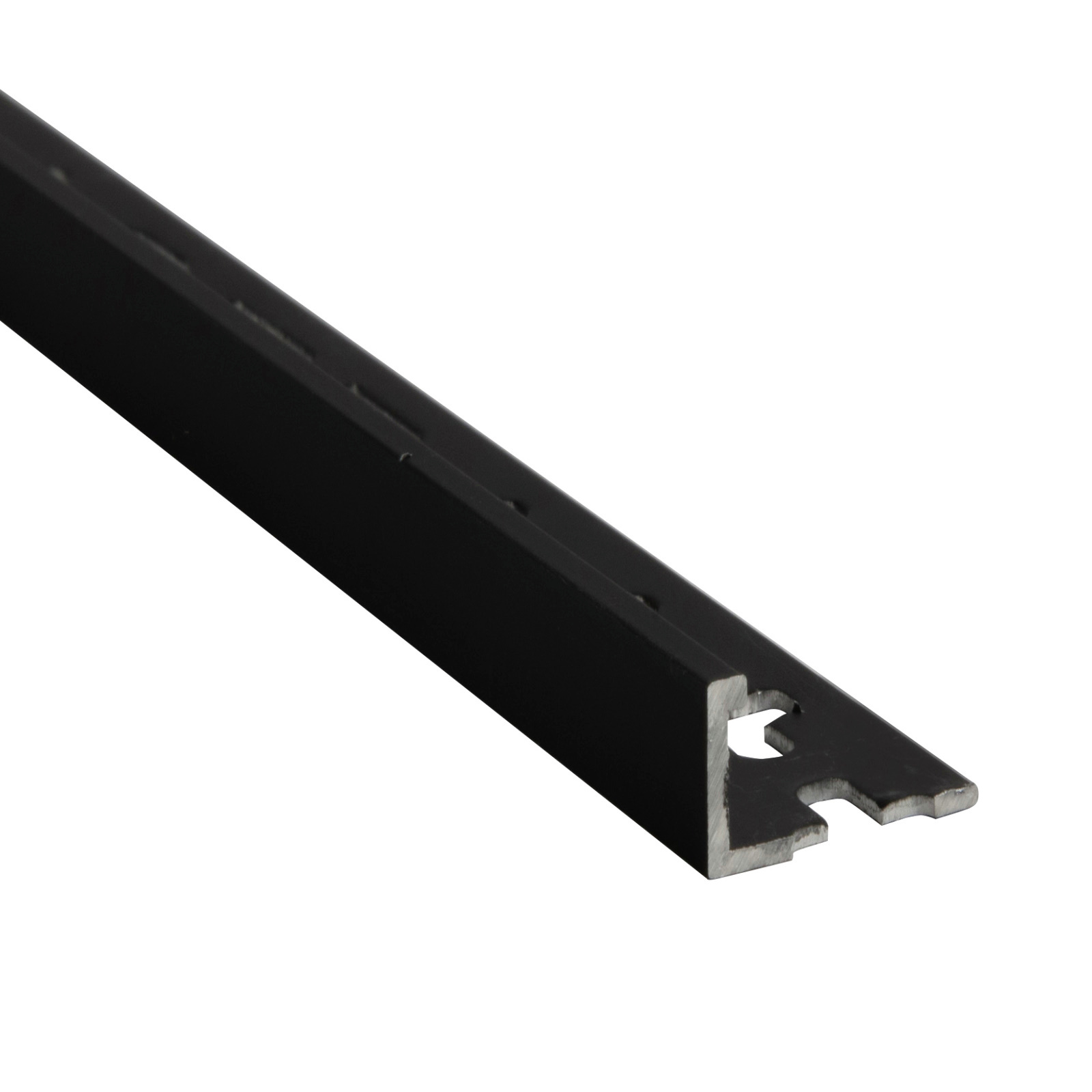 QEP 8mm x 1m Black Angle L Shape Tile Trim - Bunnings Australia