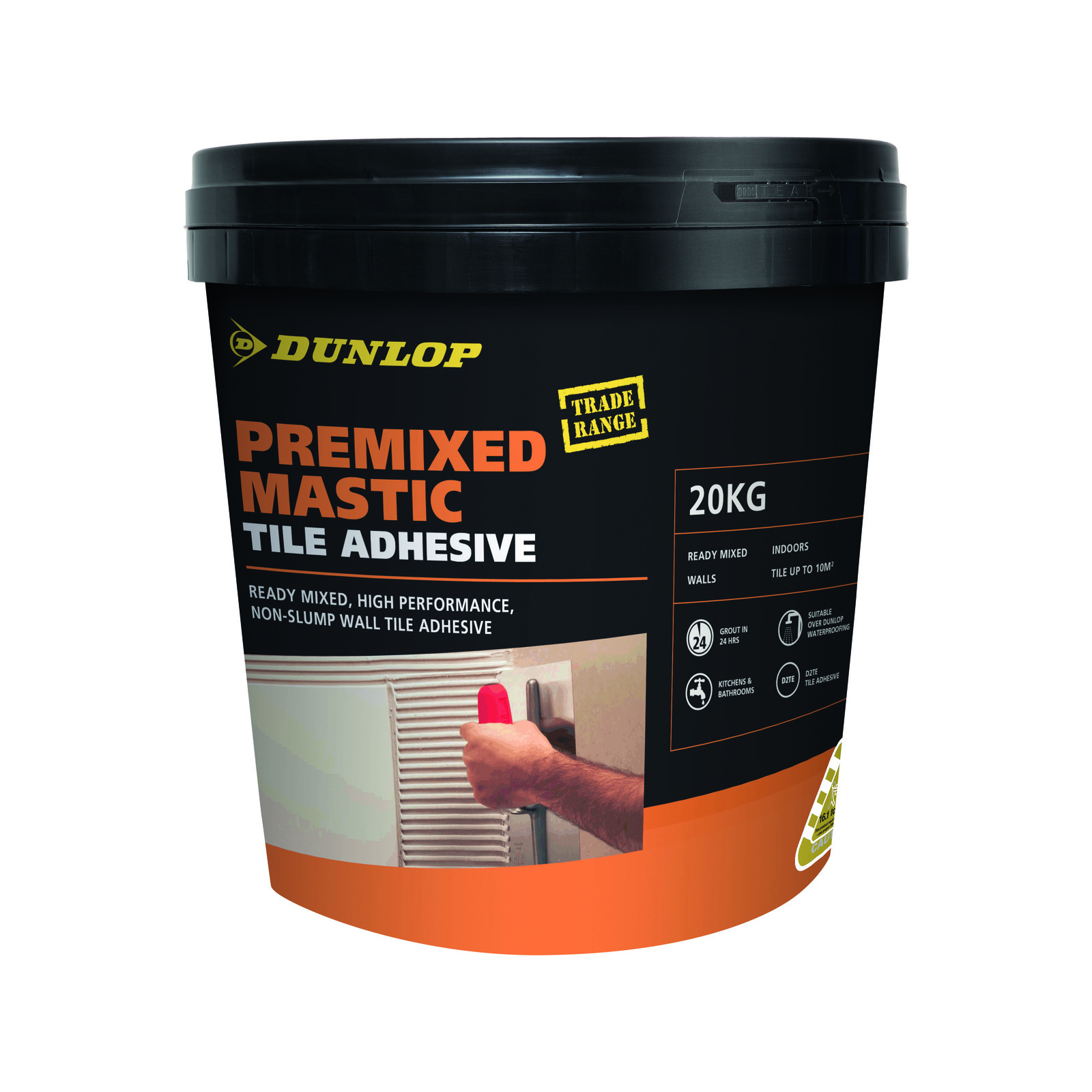 Dunlop 20kg Premixed Mastic Tile Adhesive Bunnings Australia
