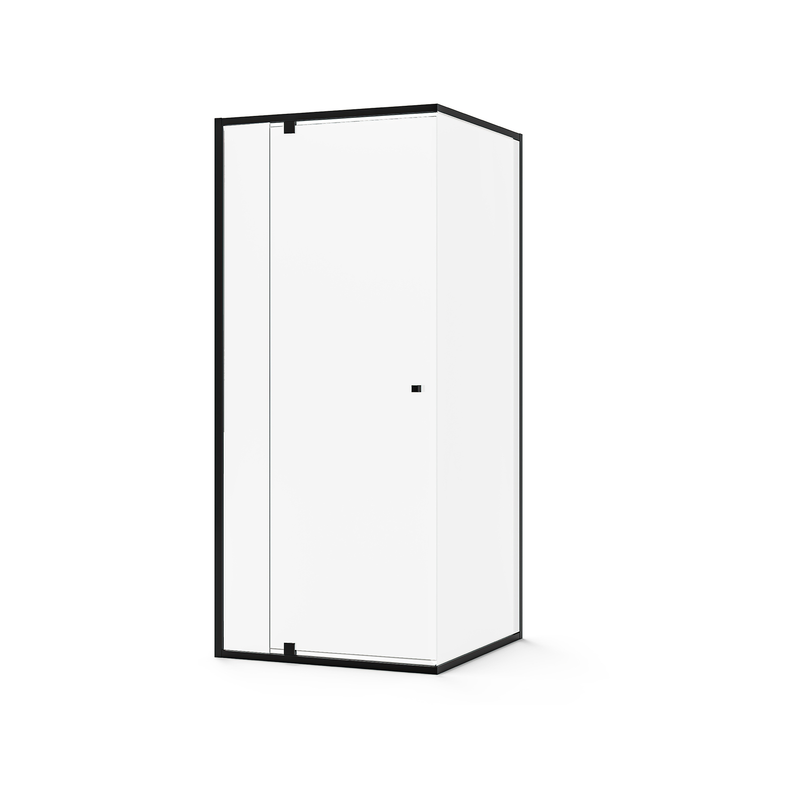 Mondella 900 x 1830mm Matte Black Semi Frameless Shower Screen