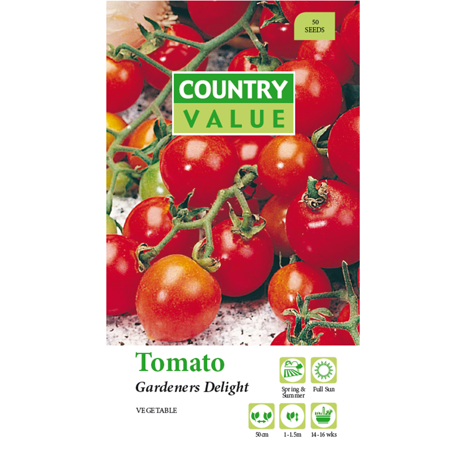 Country Value Gardeners Delight Tomato Vegetable Seeds Bunnings Australia