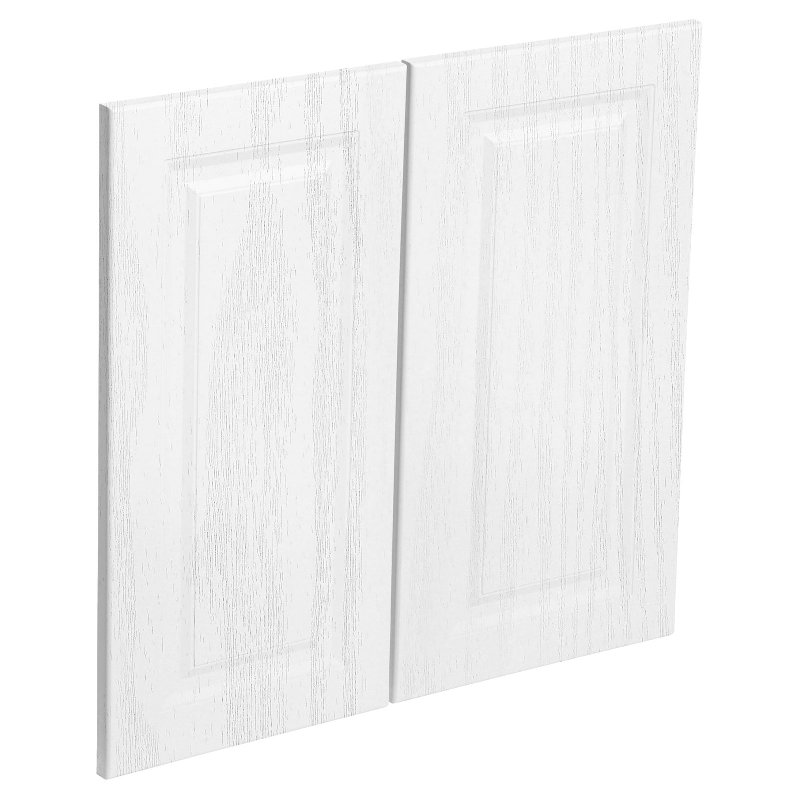 Kaboodle 600mm Provincial White Heritage Rangehood Door 2 Pack Bunnings Australia