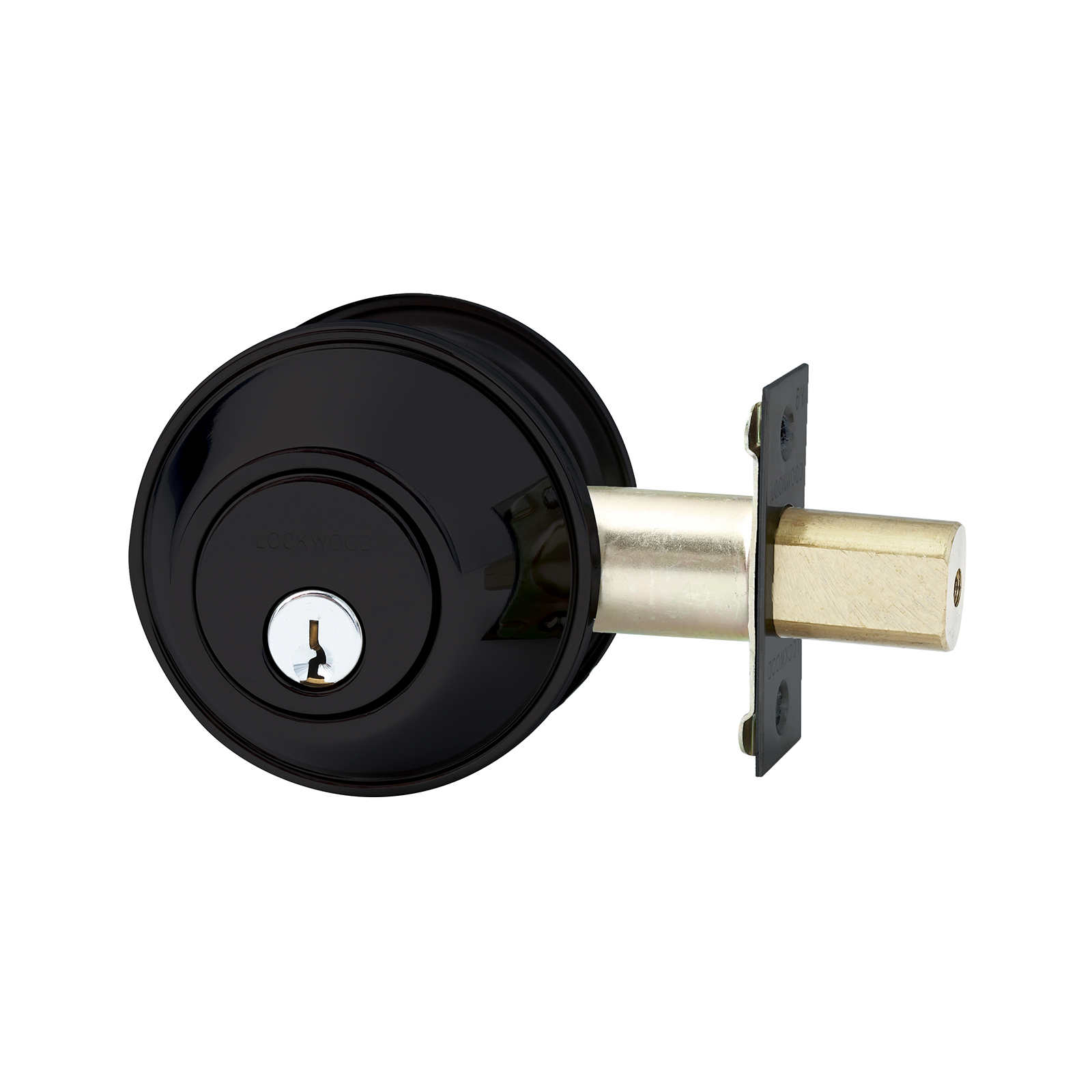Lockwood Matte Black Double Cylinder Deadbolt Bunnings Australia