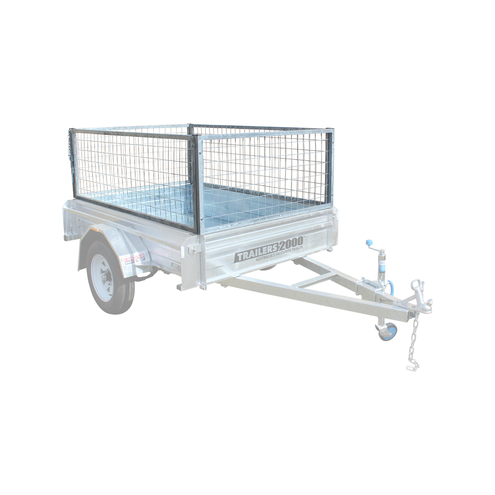 Trailers 2000 6 x 4' Universal Trailer Cage Kit Bunnings Australia