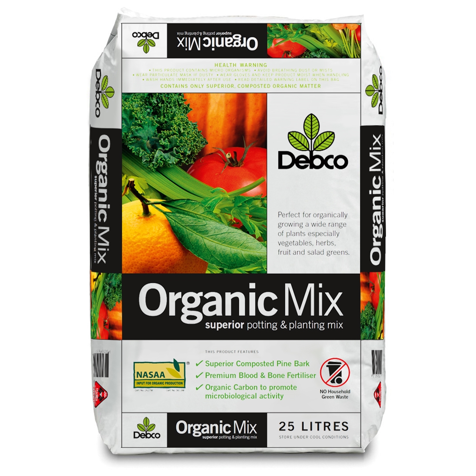 Debco 25L Organic Potting Mix Bunnings Australia