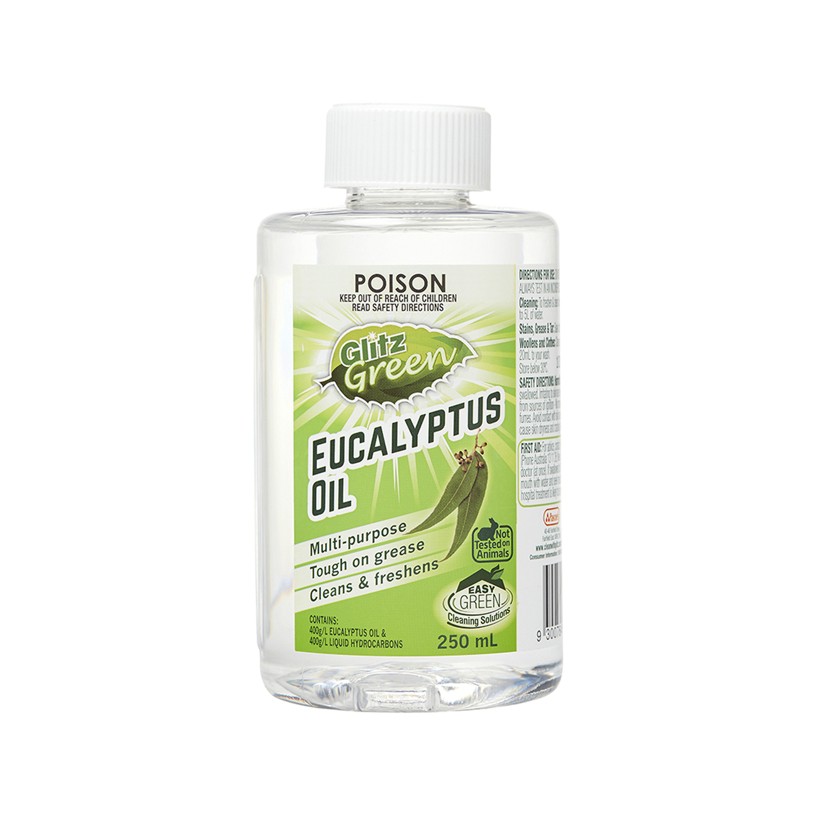 Glitz Green 250ml Eucalyptus Oil Bunnings Australia