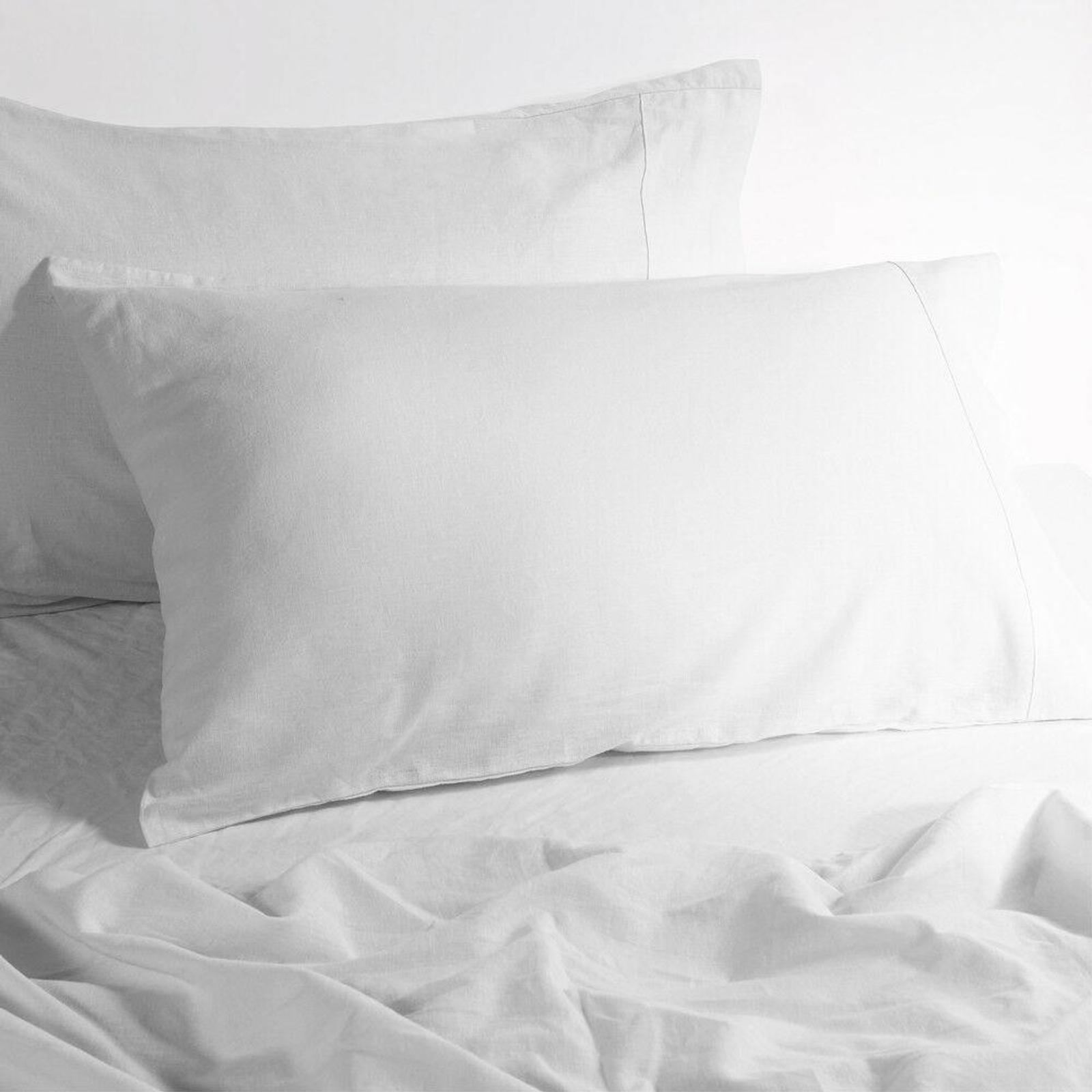 Premium Luxury Linen Cotton Sheet Set Natural Breathable Sheets