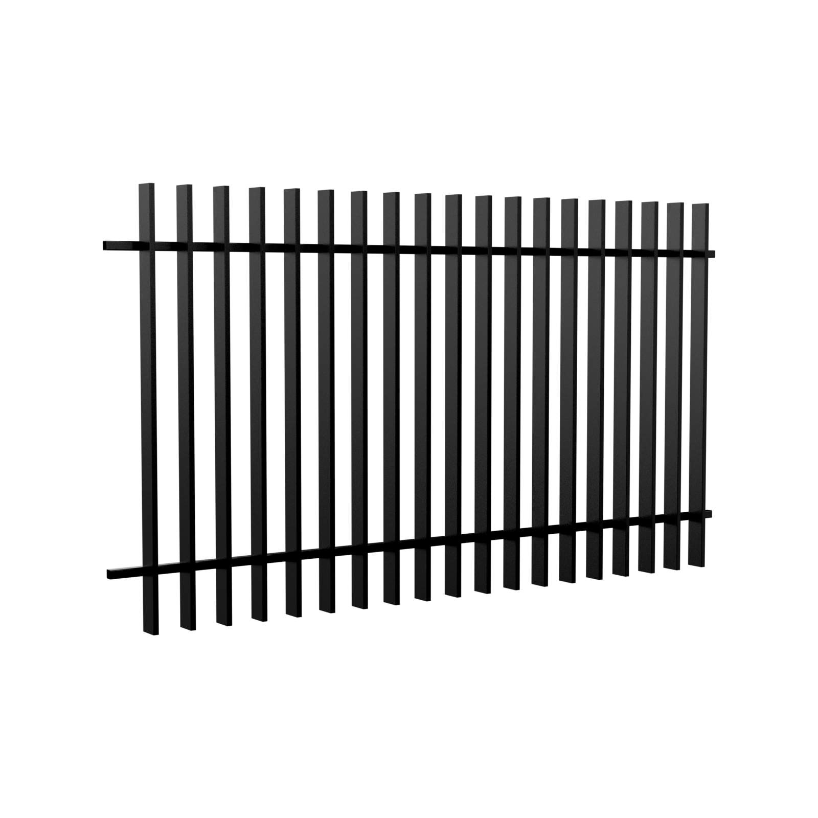 RapidFence 2200 x 90 x 1200mm Black Blade Fence Panel Bunnings Australia