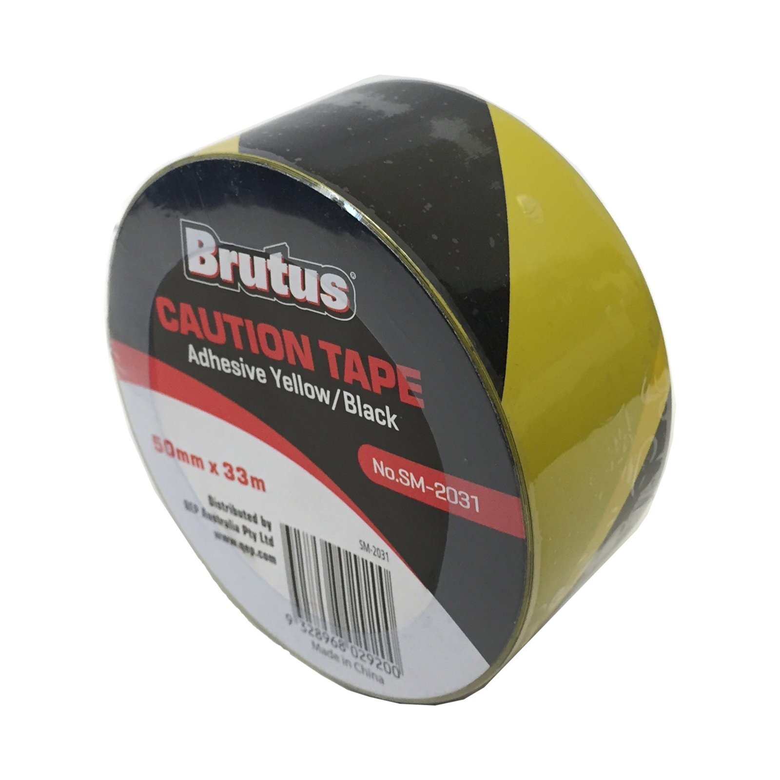 Brutus 50mm x 33m Yellow And Black Caution Tape Bunnings Australia