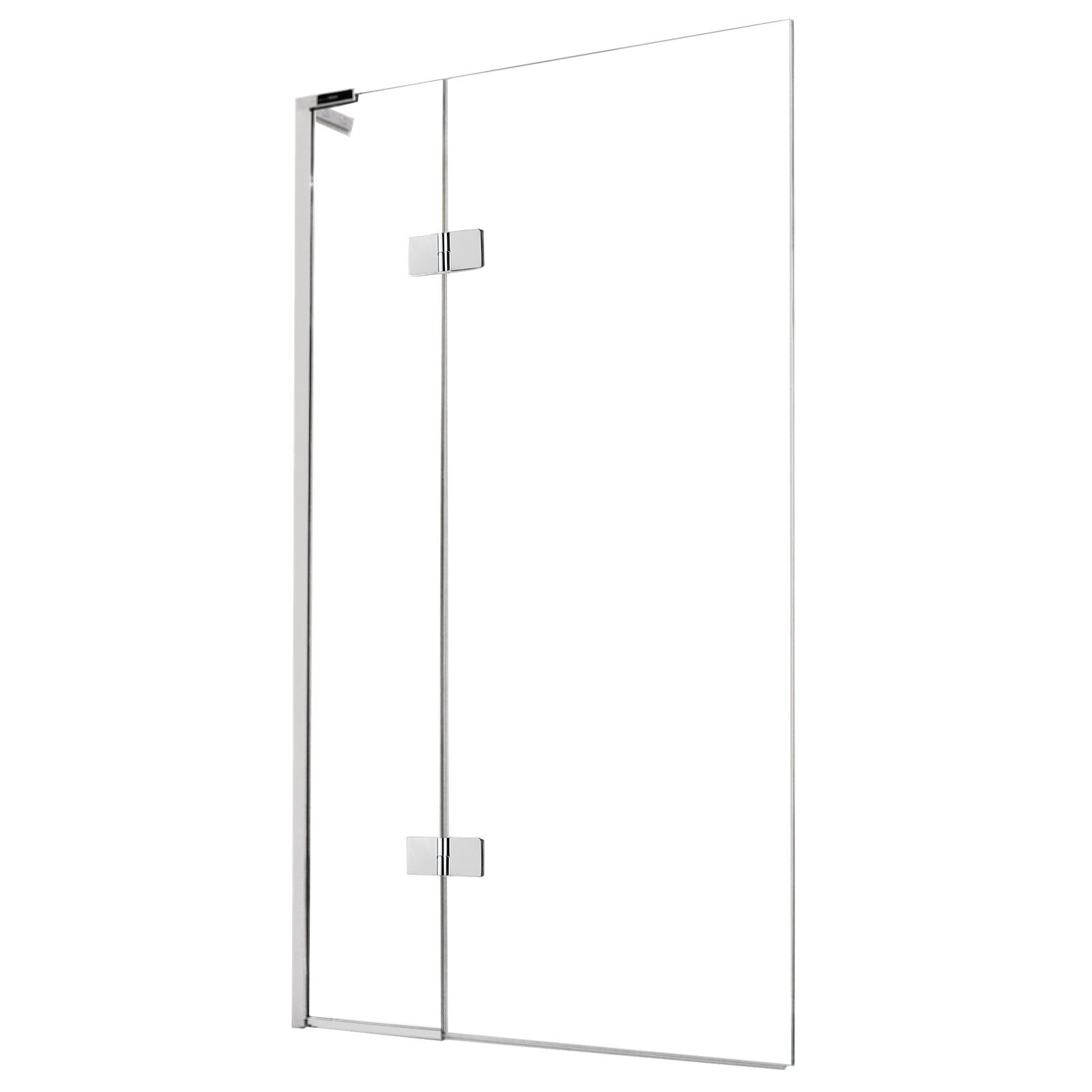 Mondella 900 x 1400mm Chrome Frameless Bath Screen - Bunnings Australia
