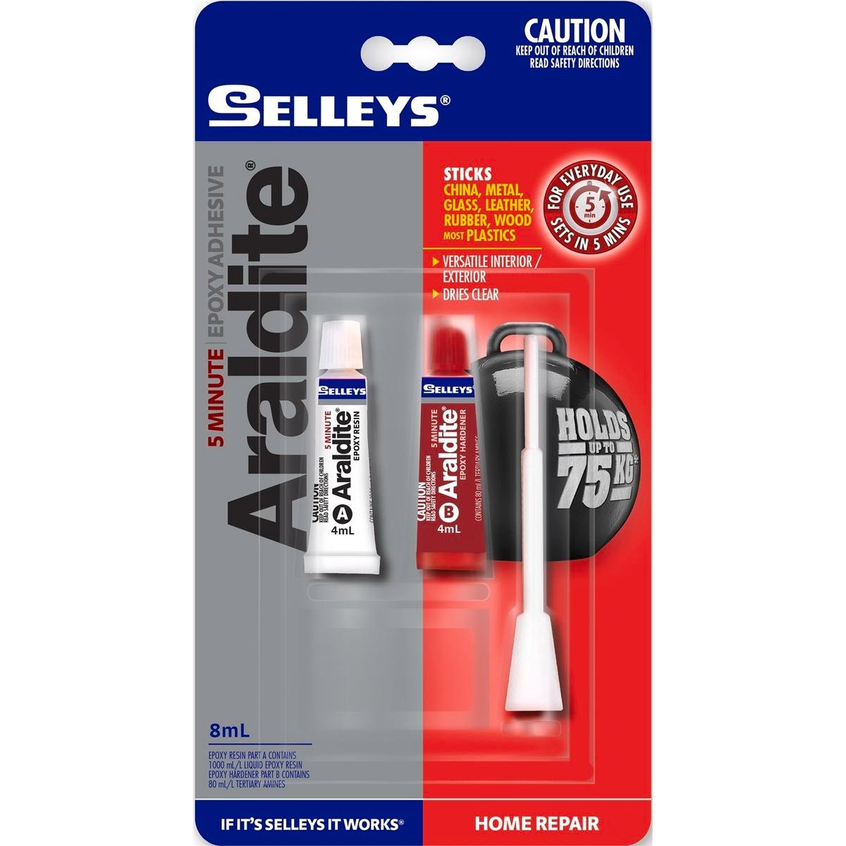 Selleys Araldite Epoxy Adhesive 5 Minute Everyday 8ml Bunnings New