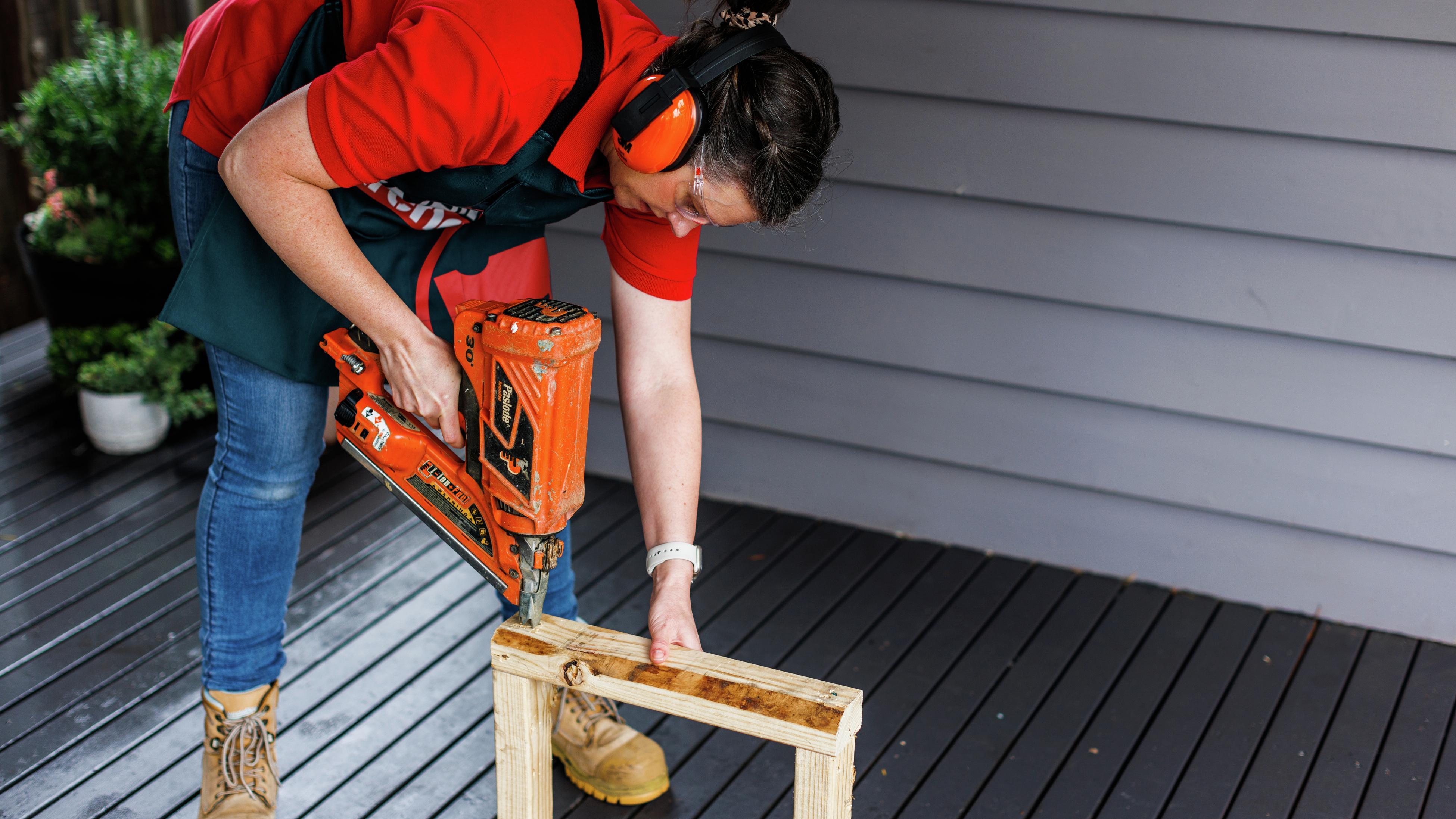 Bunnings outdoor storage cheap seat