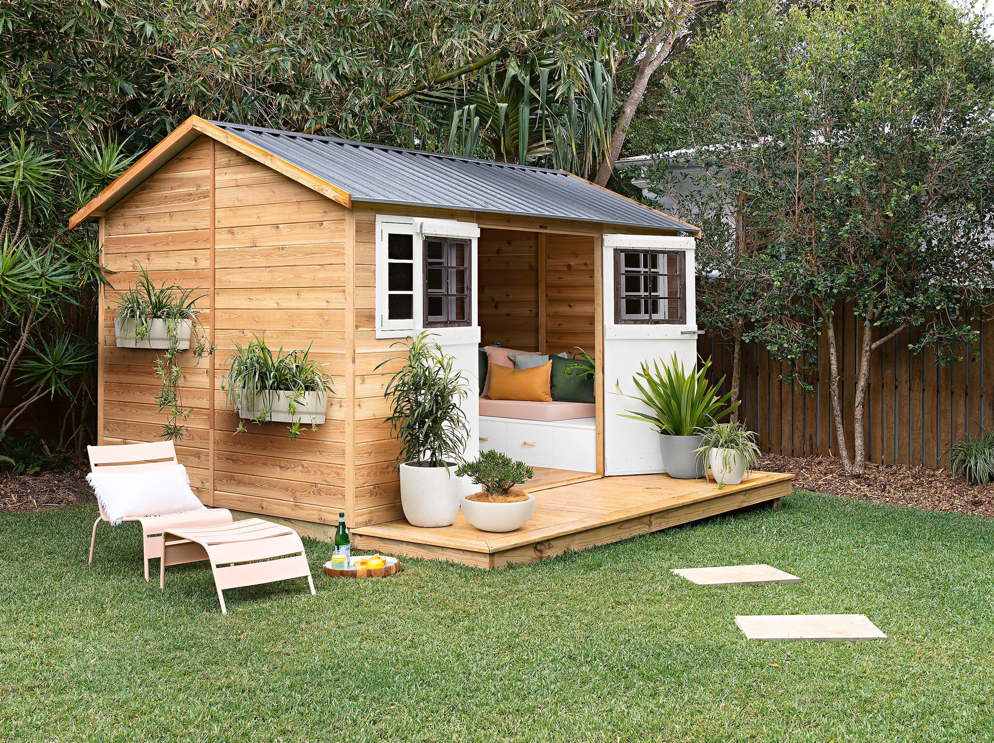 Turn A Shed Into A Yoga Studio Or Home Gym Space - Bunnings Australia