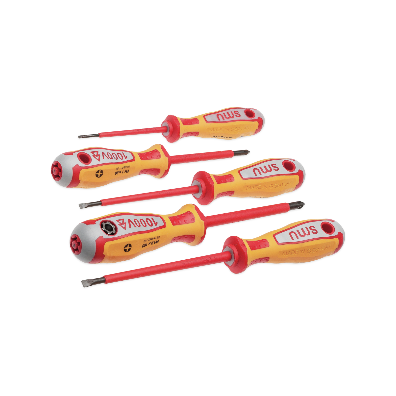 Set Of Screwdrivers VDE 8 Pcs. Marca NWS