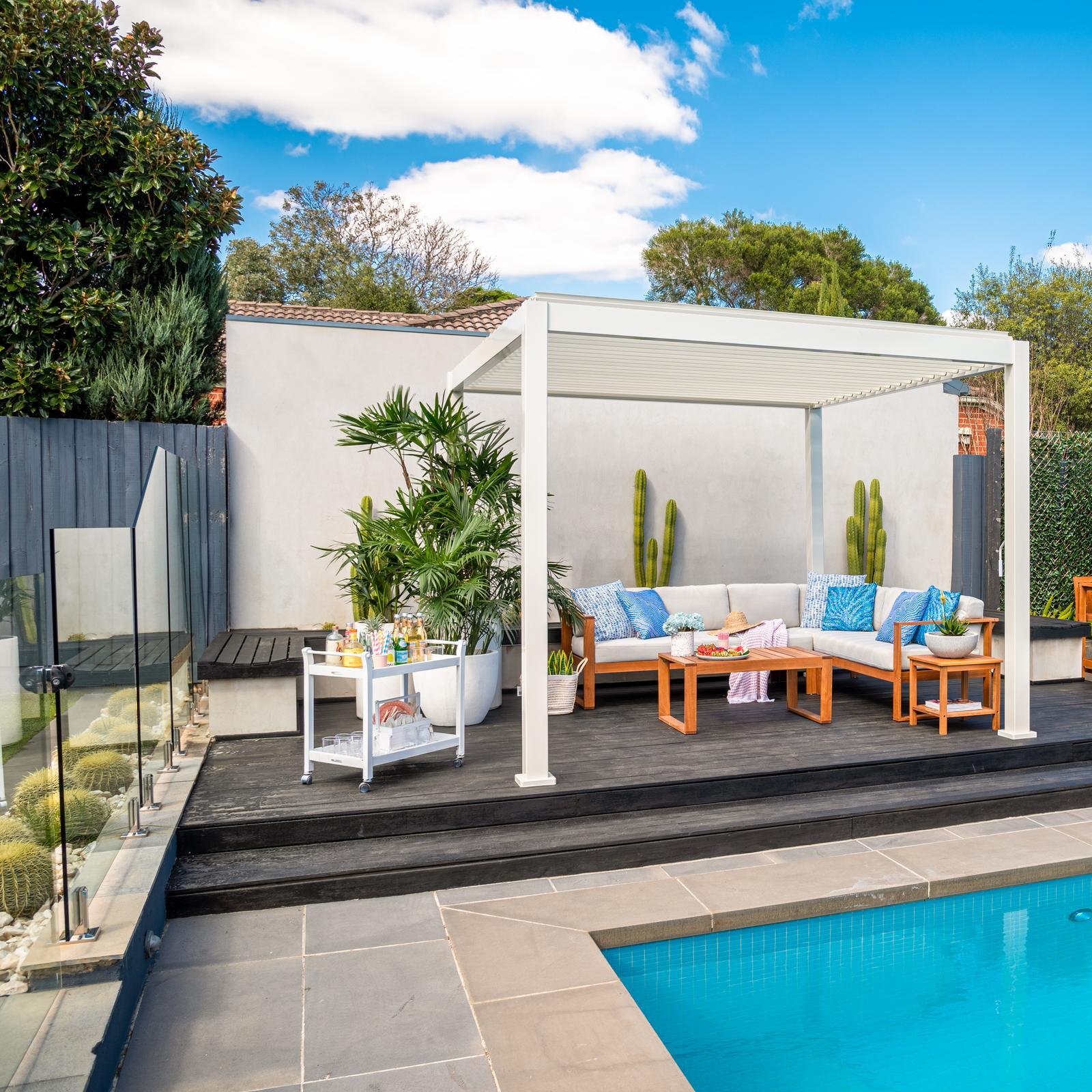 Mimosa Malibu Rectangle Coffee Table Bunnings Australia