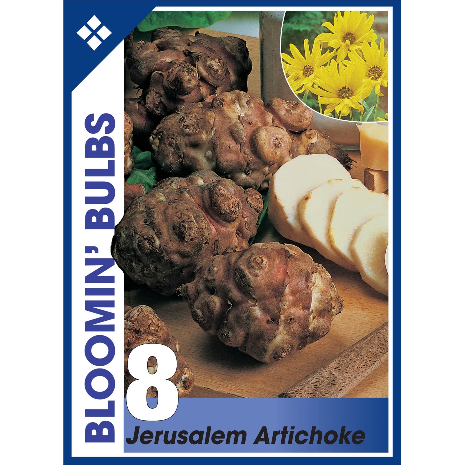 Bloomin' Bulbs Jerusalem Artichoke Bulb 8 Pack Bunnings Australia