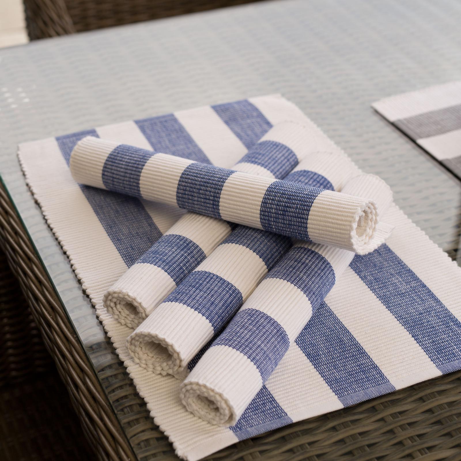 Alfresco Placemat 33x48cm Cobalt Blue Bunnings Australia