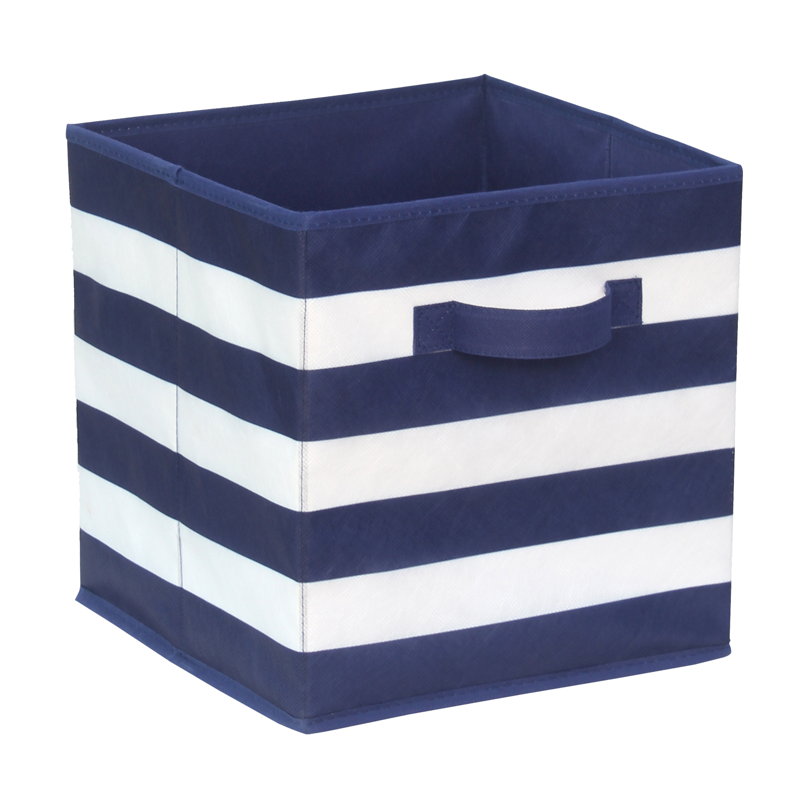 Flexi Storage 270 x 280 x 270mmm Blue Stripe Compact Cube Fabric Insert
