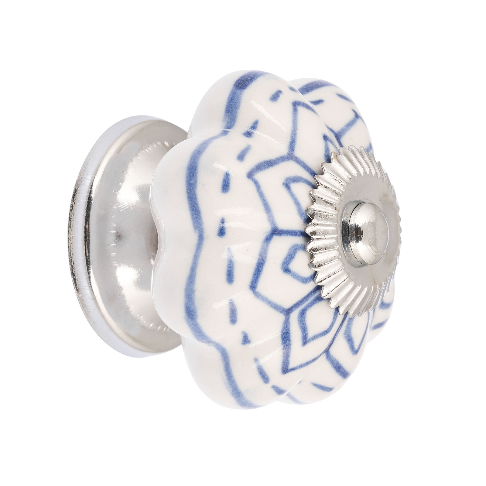 Lane 43mm Mosaic Ceramic Flower Knob 6 Pack Bunnings New Zealand