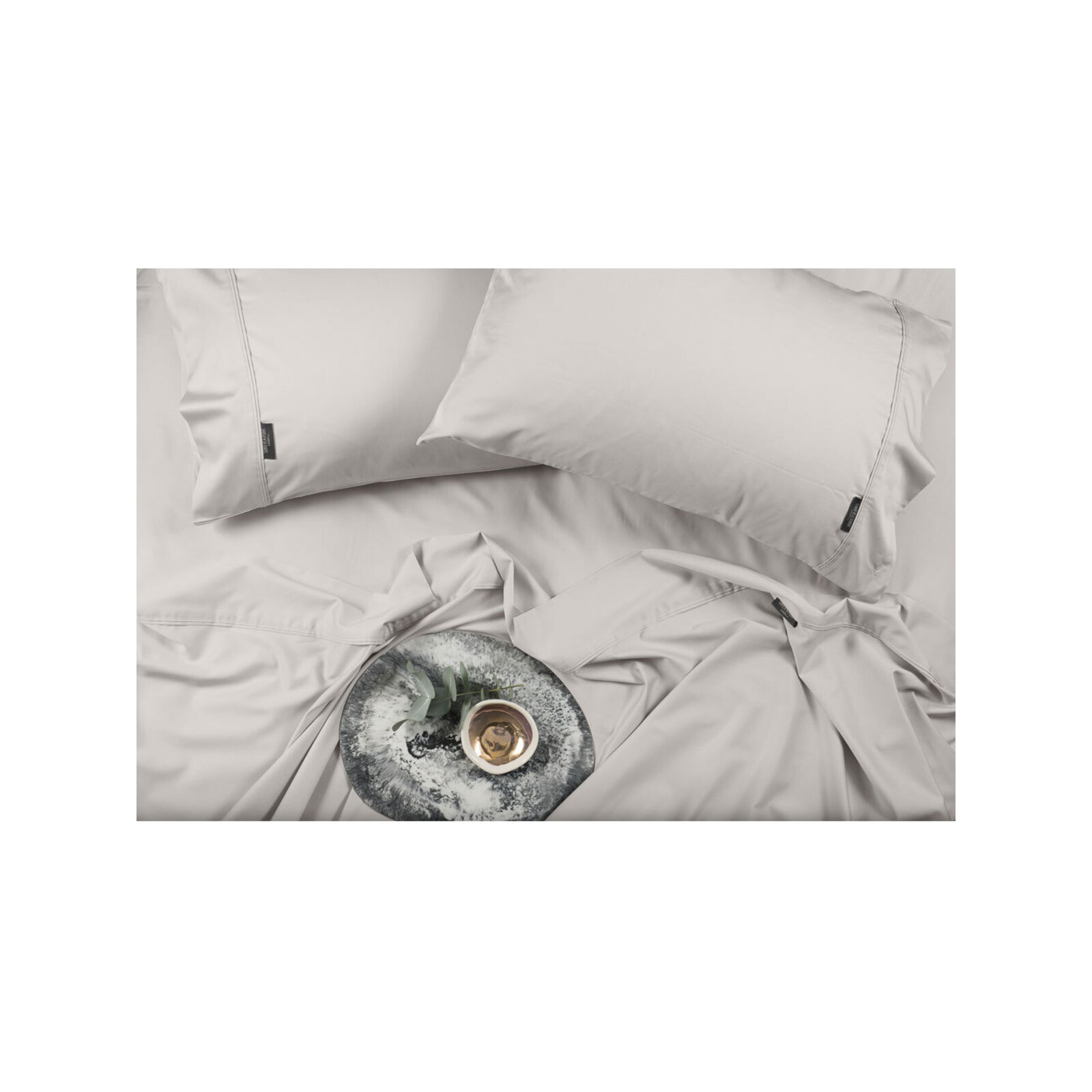 Sheraton Luxury Bamboo/ Cotton 400 Sheet Set King Bed Silver Bunnings